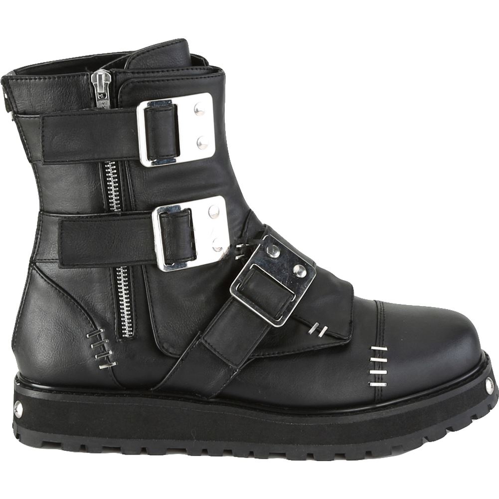 Unisex Unisex Unisex Demonia VALOR-150 Platform Ankle Boot Black Punk Goth Buckles 26d5fe Unisex Unisex Unisex Demonia VALOR-150 Platform Ankle Boot Black Punk Goth Buckles 26d5fe