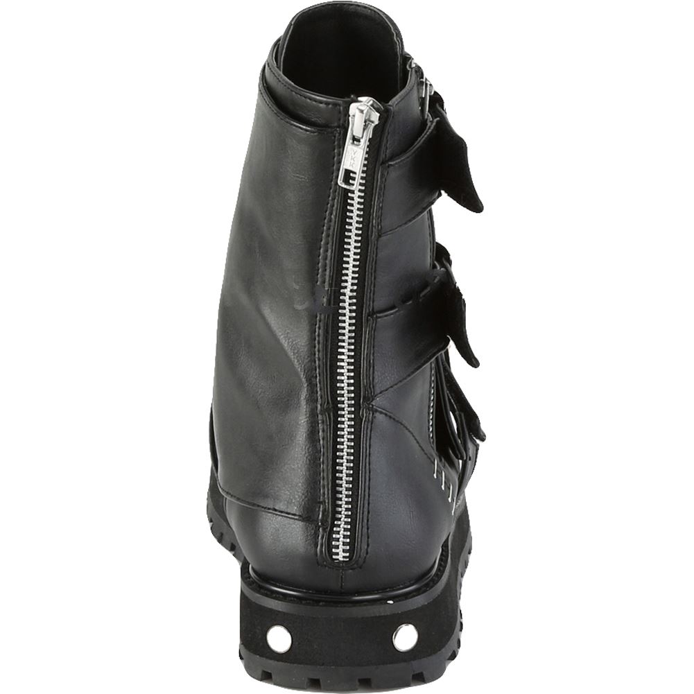 Unisex Unisex Unisex Demonia VALOR-150 Platform Ankle Boot Black Punk Goth Buckles 26d5fe Unisex Unisex Unisex Demonia VALOR-150 Platform Ankle Boot Black Punk Goth Buckles 26d5fe