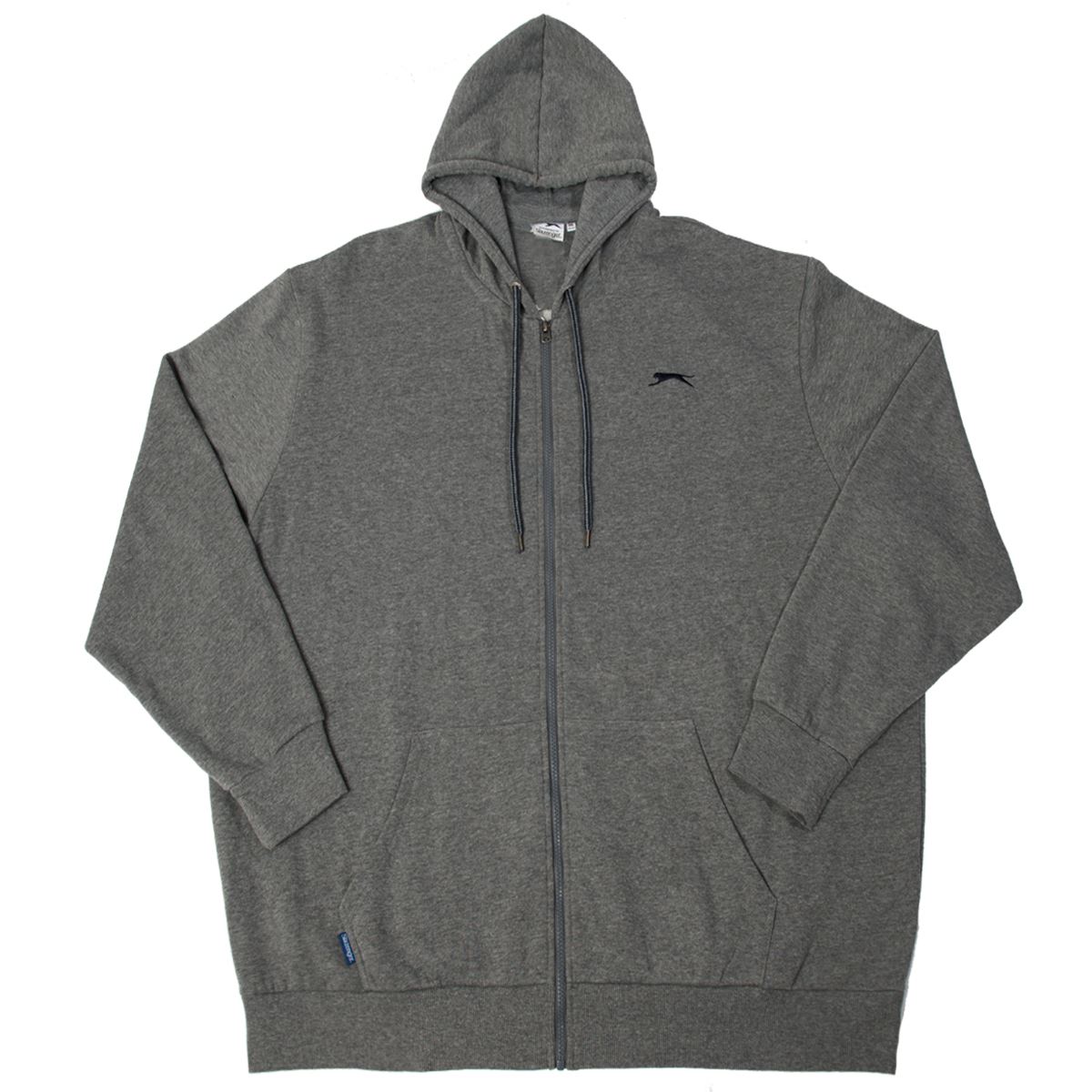 Slazenger Mens Plus Big Size Casual Hooded Jacket Zip Up King Hoodie