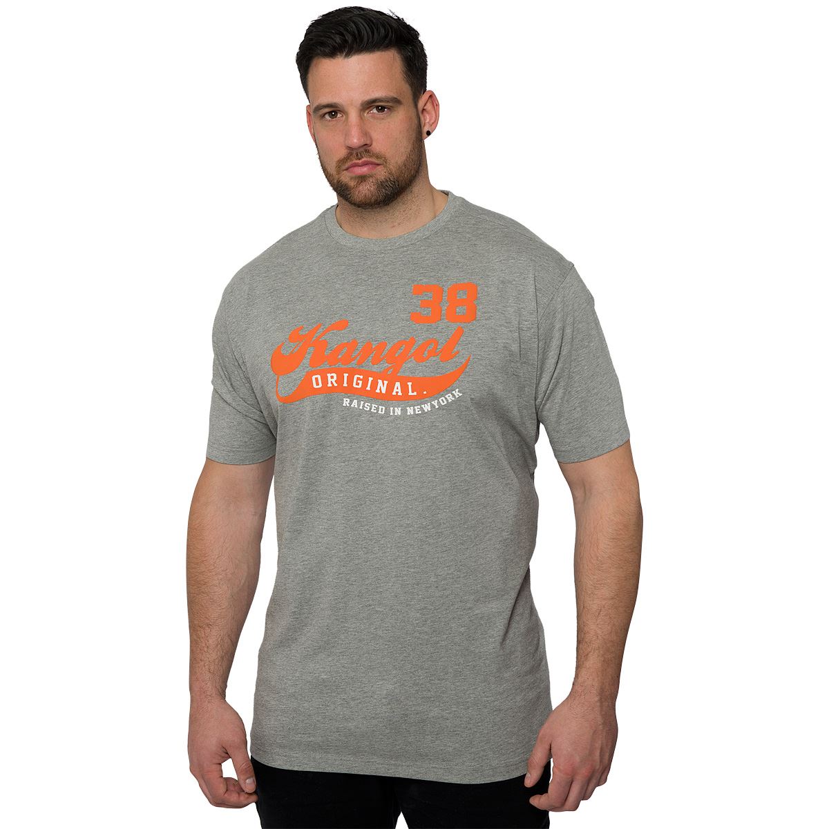 Kangol Mens Plus King Size Top Graphic Print Tee Short Sleeved Tshirt SXXL eBay