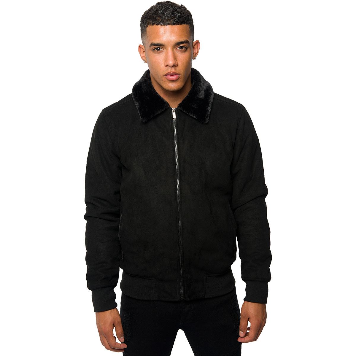 Men jacket with fur collar Buy Ermenegildo Zegna Men's Blue Deerskin Leather Safari Jacket With Fur Collar. Similar products also available. SALE now on!Price: $2,
