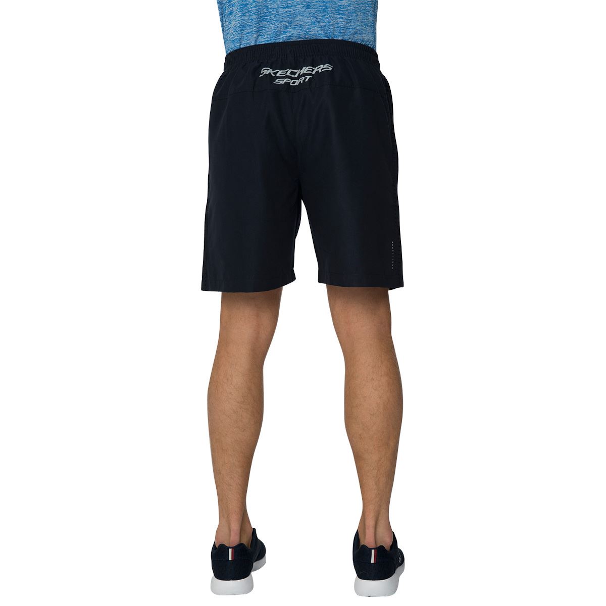 Skechers Mens Casual Sport Shorts Elasticated Waist Gym Bottoms Running