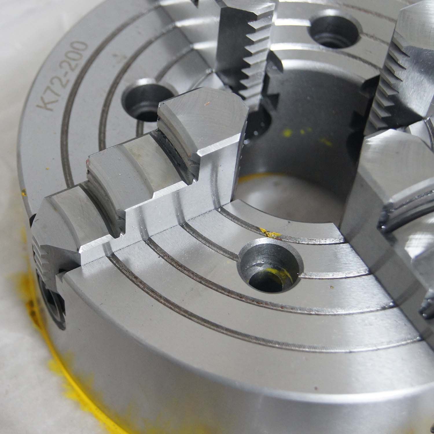 High Quality K72 4 Jaw Independent Lathe Chuck [Diameter 80mm 320mm