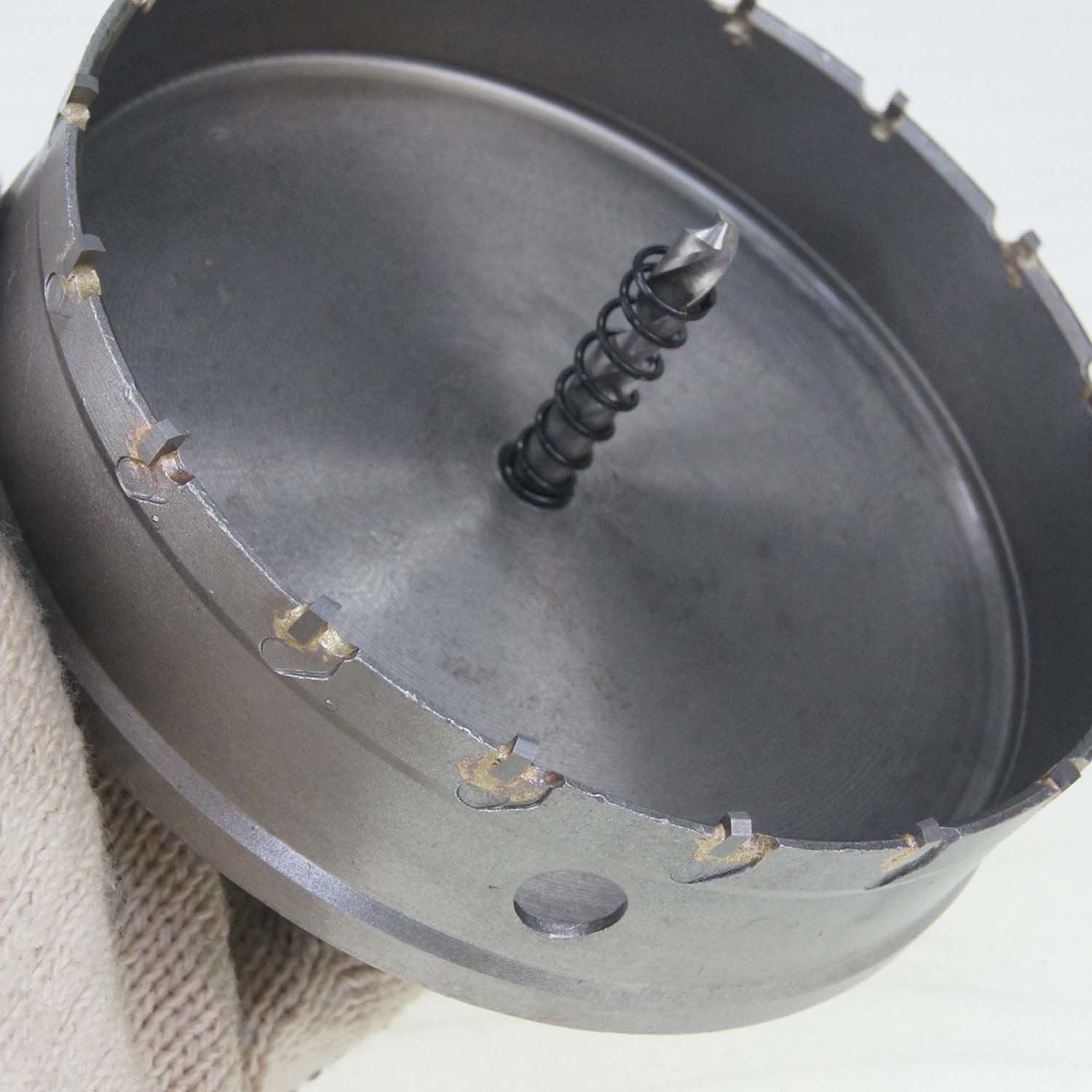 Hole Circle Round TCT Saw Stainless Steel Metal Wood Core Drill Bit 25 to 125mm