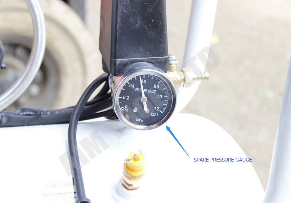 SP24118505 Spare Pressure Gauge For 50L Low Noise Silent Air Compressor