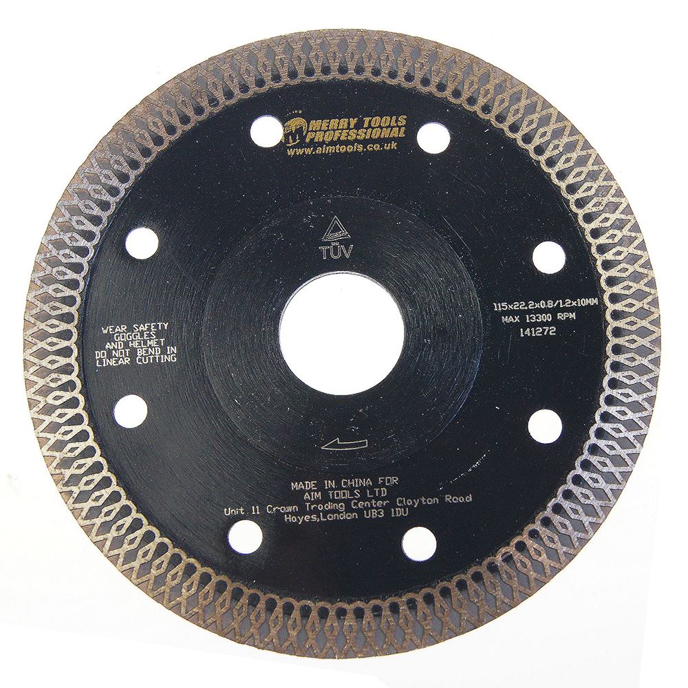 dmnd disc turbo 115mm 10mm segment w/fing gress cutting