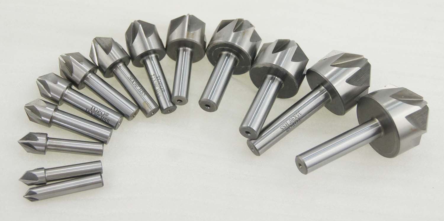 90 Degrees Countersink HSS Drill Bit Wood Steel Aluminum 8mm to 50mm