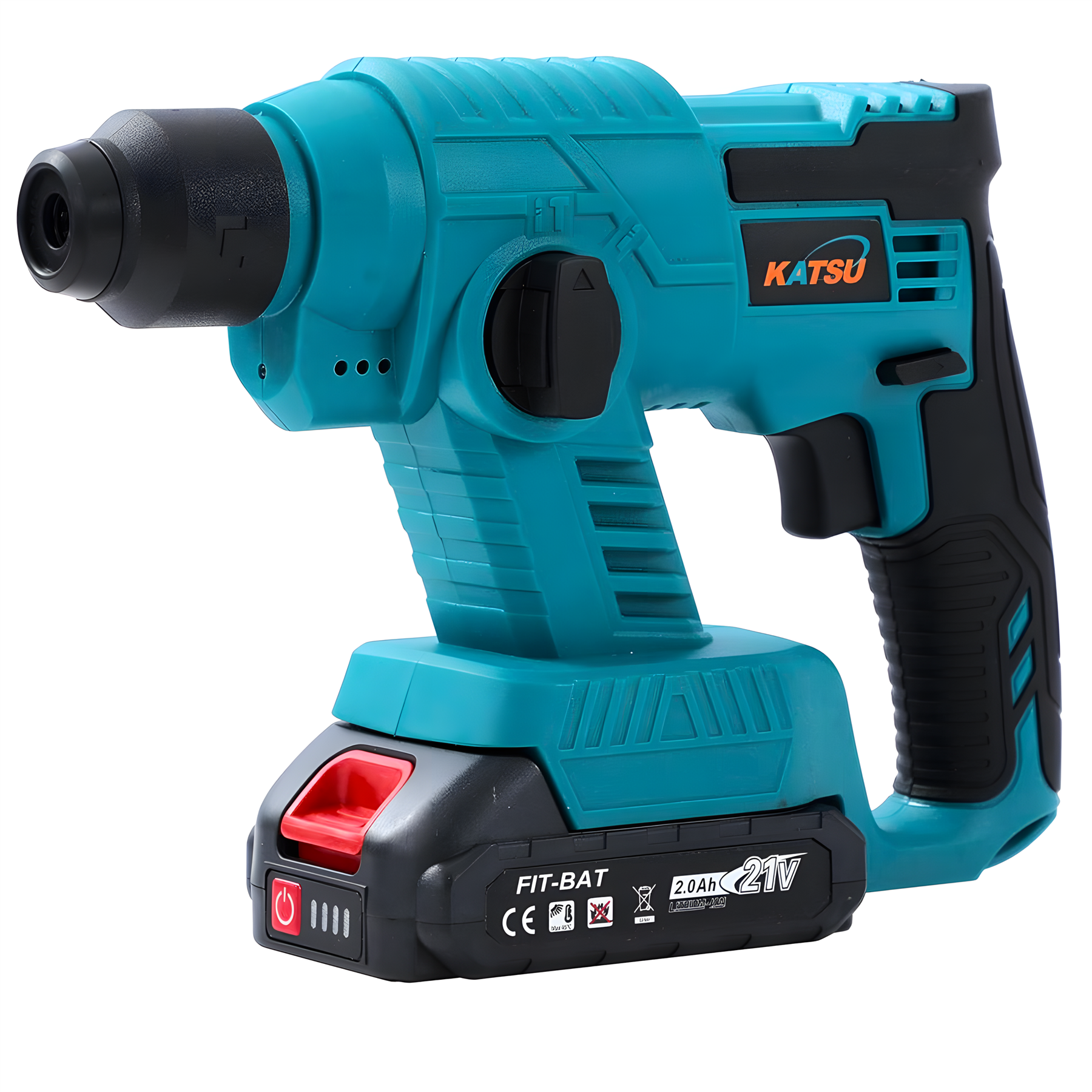 KATSU FIT-BAT 21V Cordless SDS Rotary Hammer Drill ( Budget ) EU Plug