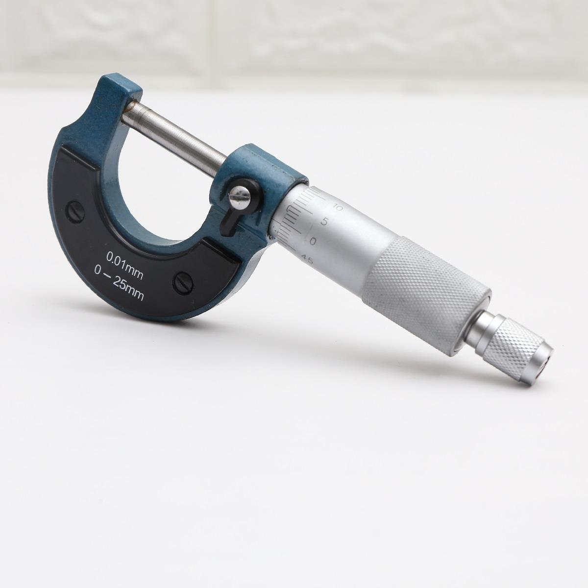 Micrometer External Measuring Caliper Lathe Precision Tool 25 50 75 100