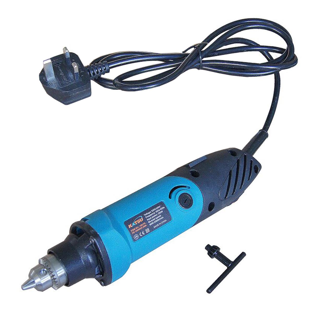 Hand Held Die Grinder Variable Speed 6MM 185W