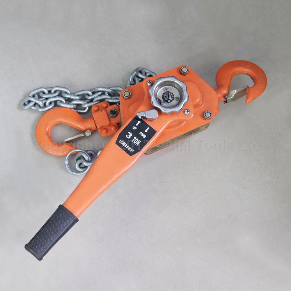 Lever Ratchet Tensioner Chain Block Hoist [Size 1 1/2T 3T] eBay