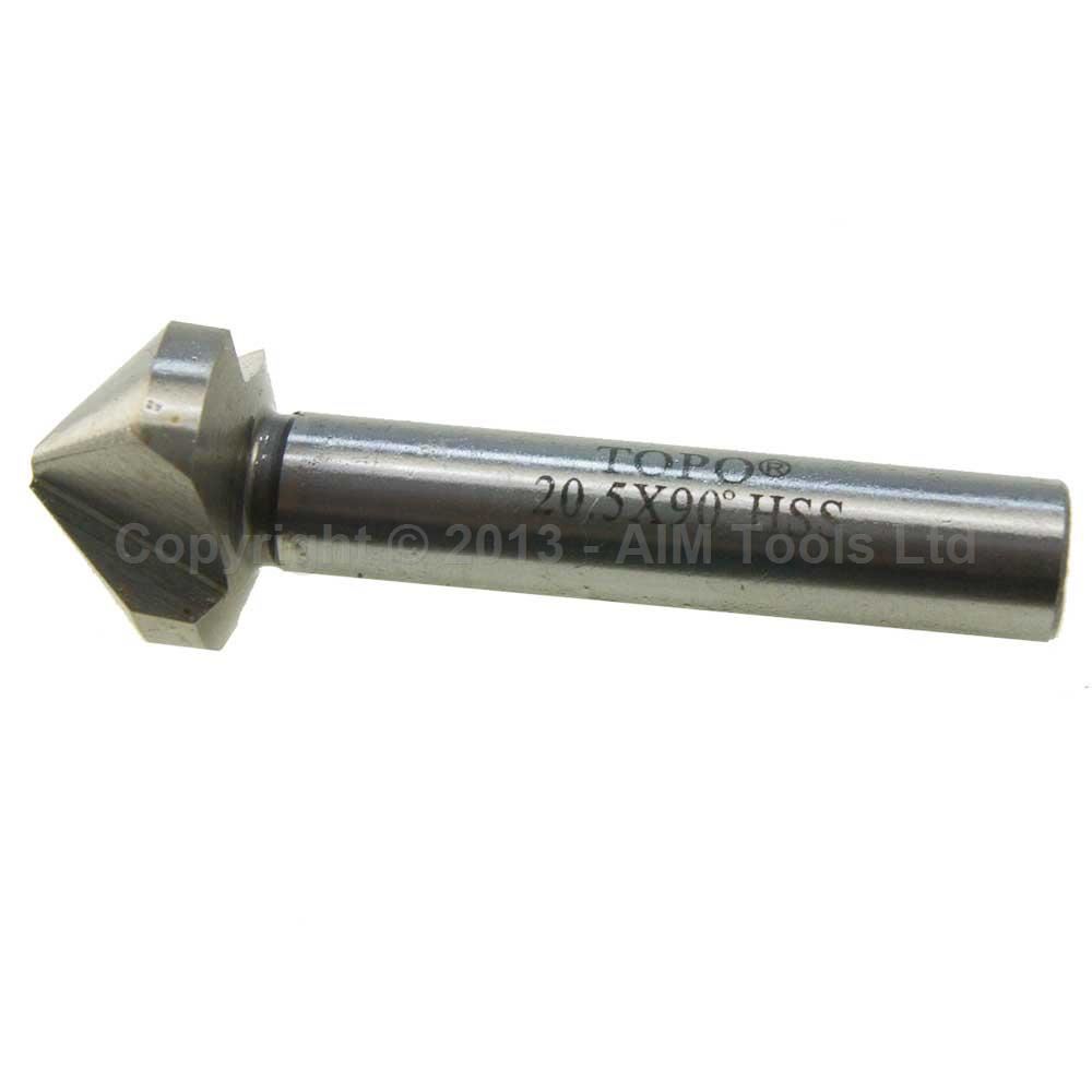 127406 90 Degrees Countersink HSS Drill Bit 6.3mm to 60mm