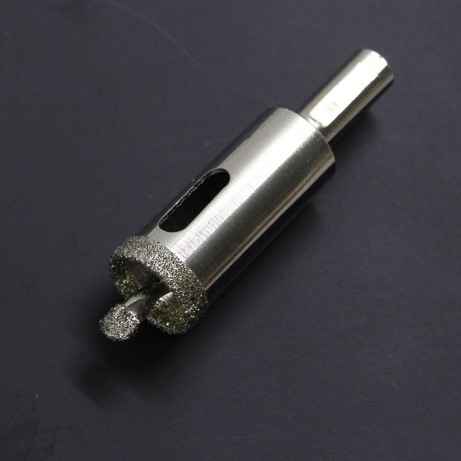 122110 Diamond Coated Glass Ceramic Hole saw Core Bit Cutter With Drilling Guide eBay