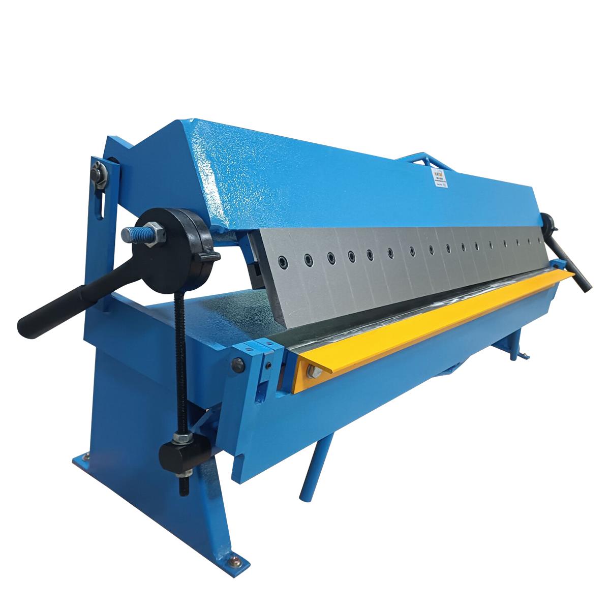 Sheet metal manual folding machine W1.5Ã1220 hand brake