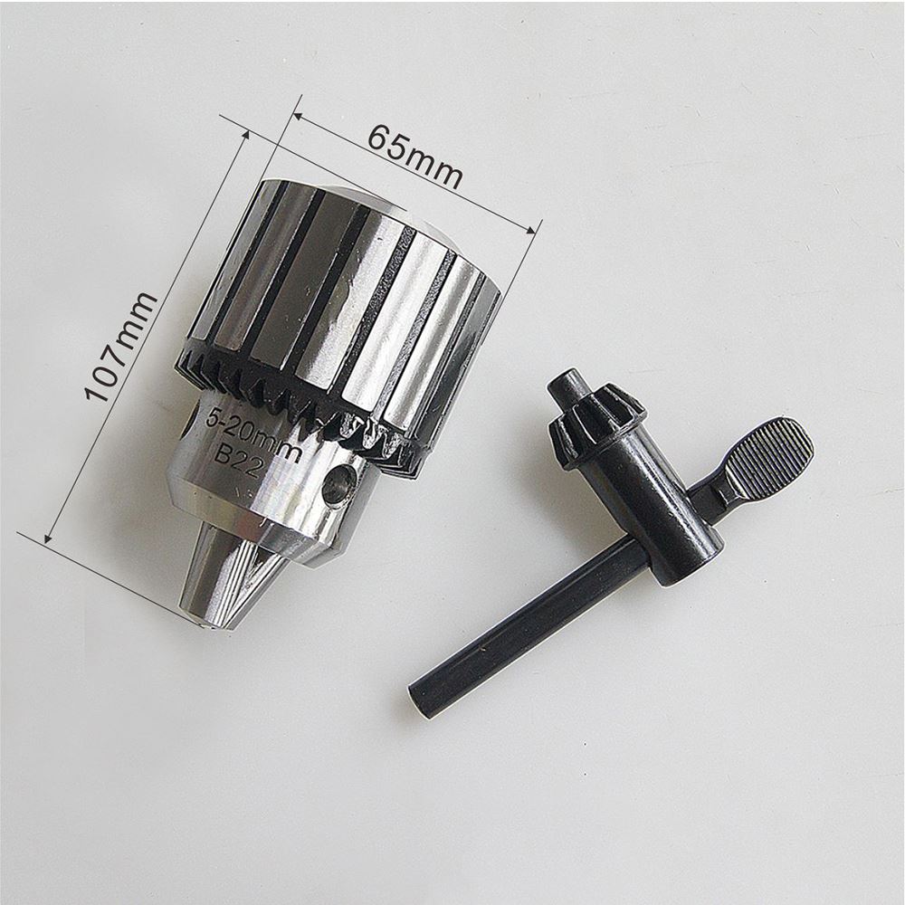 Taper Mini Drill Chuck With Key [Diameter JT10 0.15mm4mm B22 5mm