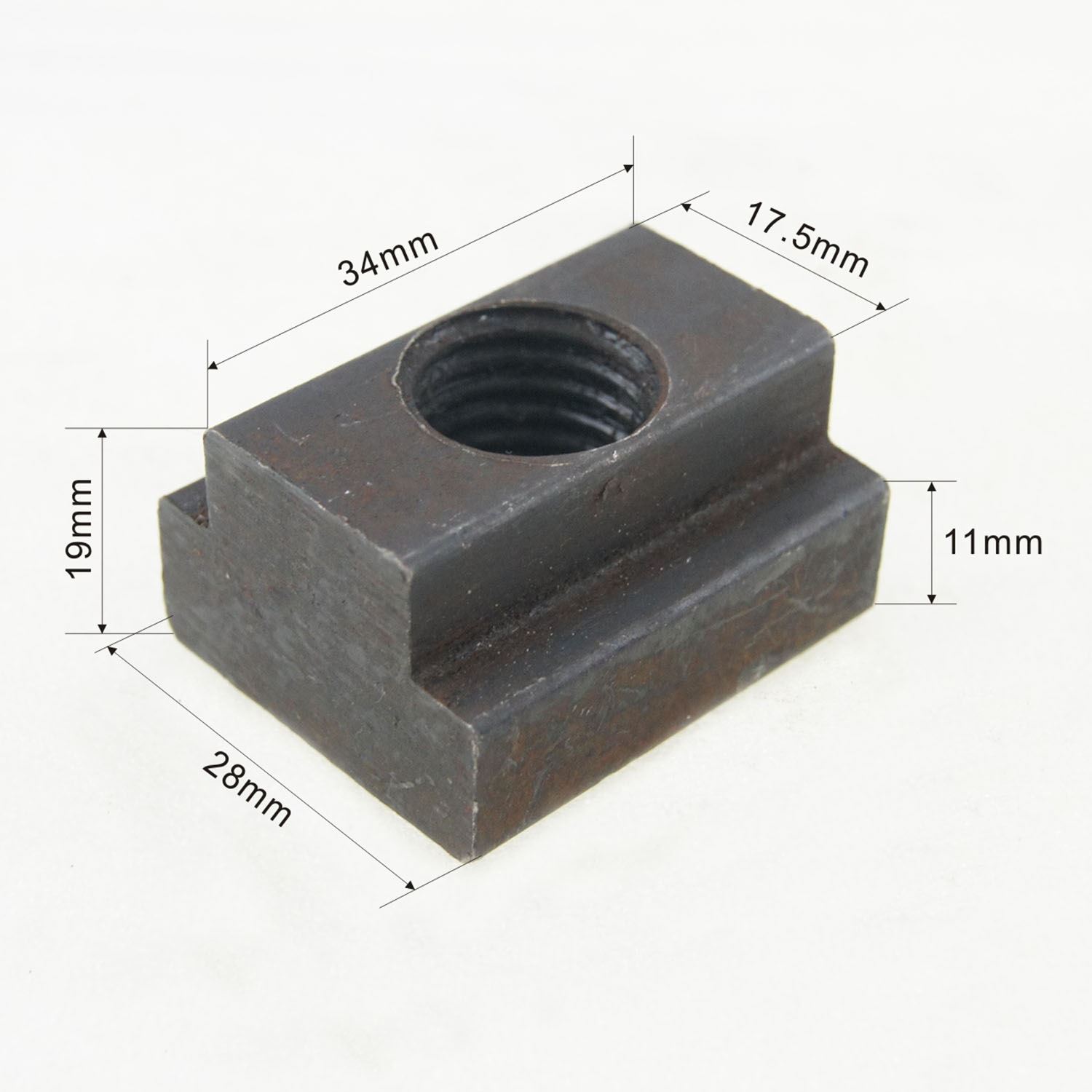 402220 4PCS TEE Nuts Machine Milling Working Table Fixing T Bolts 8MM