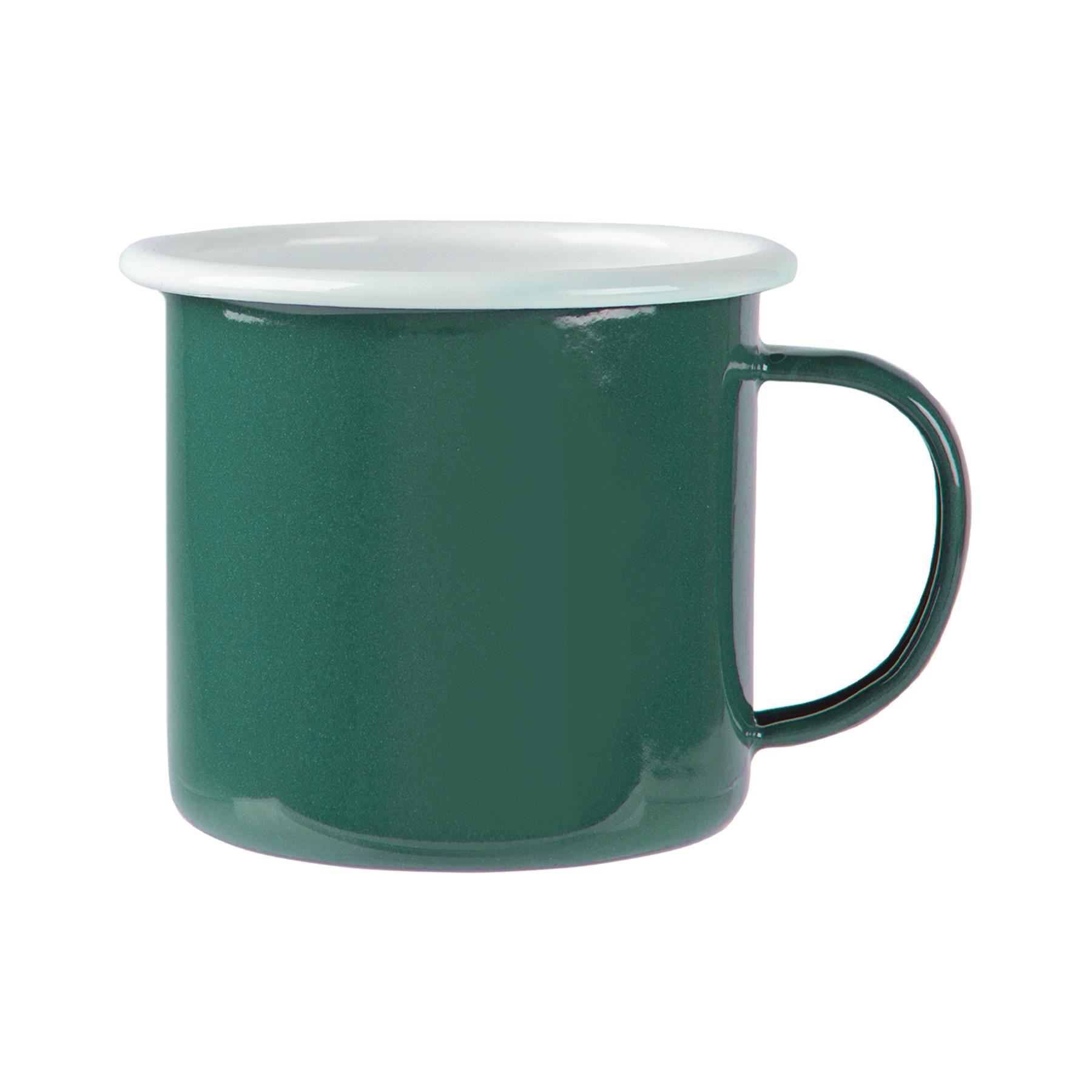 Farbige Emaille Becher Home Outdoor Metall Camping Tee Kaffee Heißgetränke Tassen 375ml - Bild 7 von 21