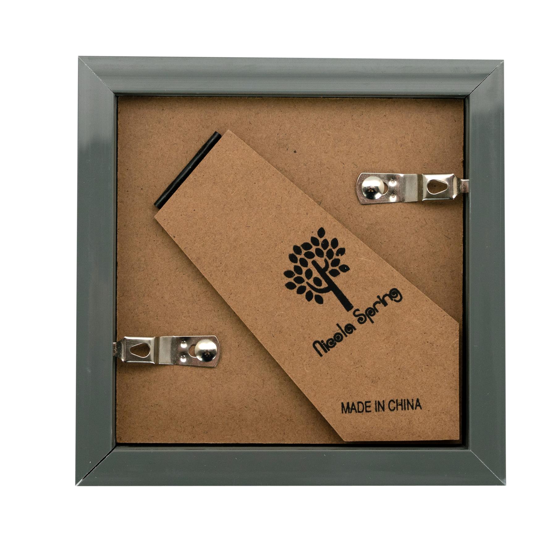 4 x 4 3D Caja Marco Foto Imagen Pantalla Profunda Sombra con 2 x 2 Montaje - Imagen 19 de 35