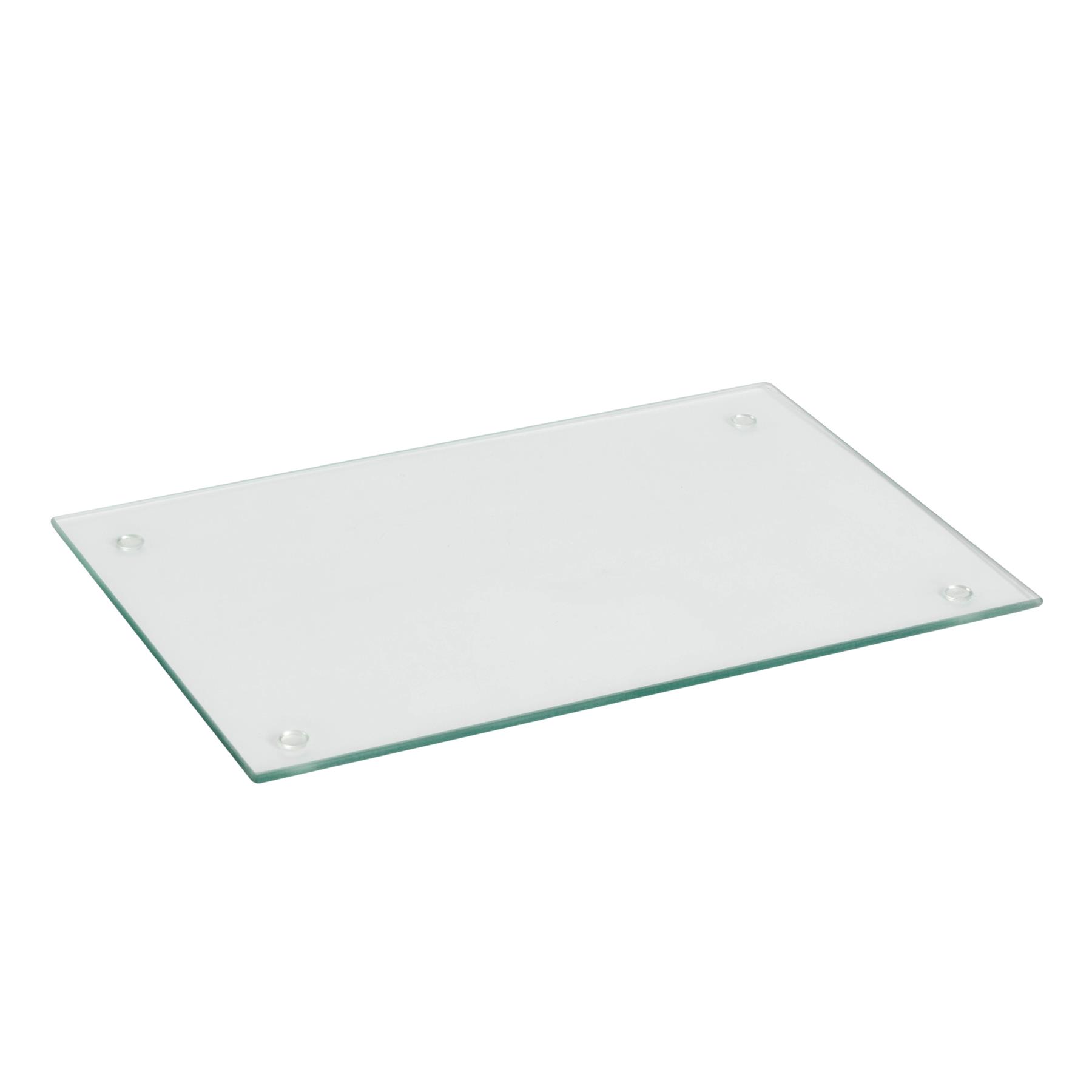 6x Rectangle Glass Placemats 40cm x 30cm Dining Dinner Table Mats Set - Picture 11 of 38