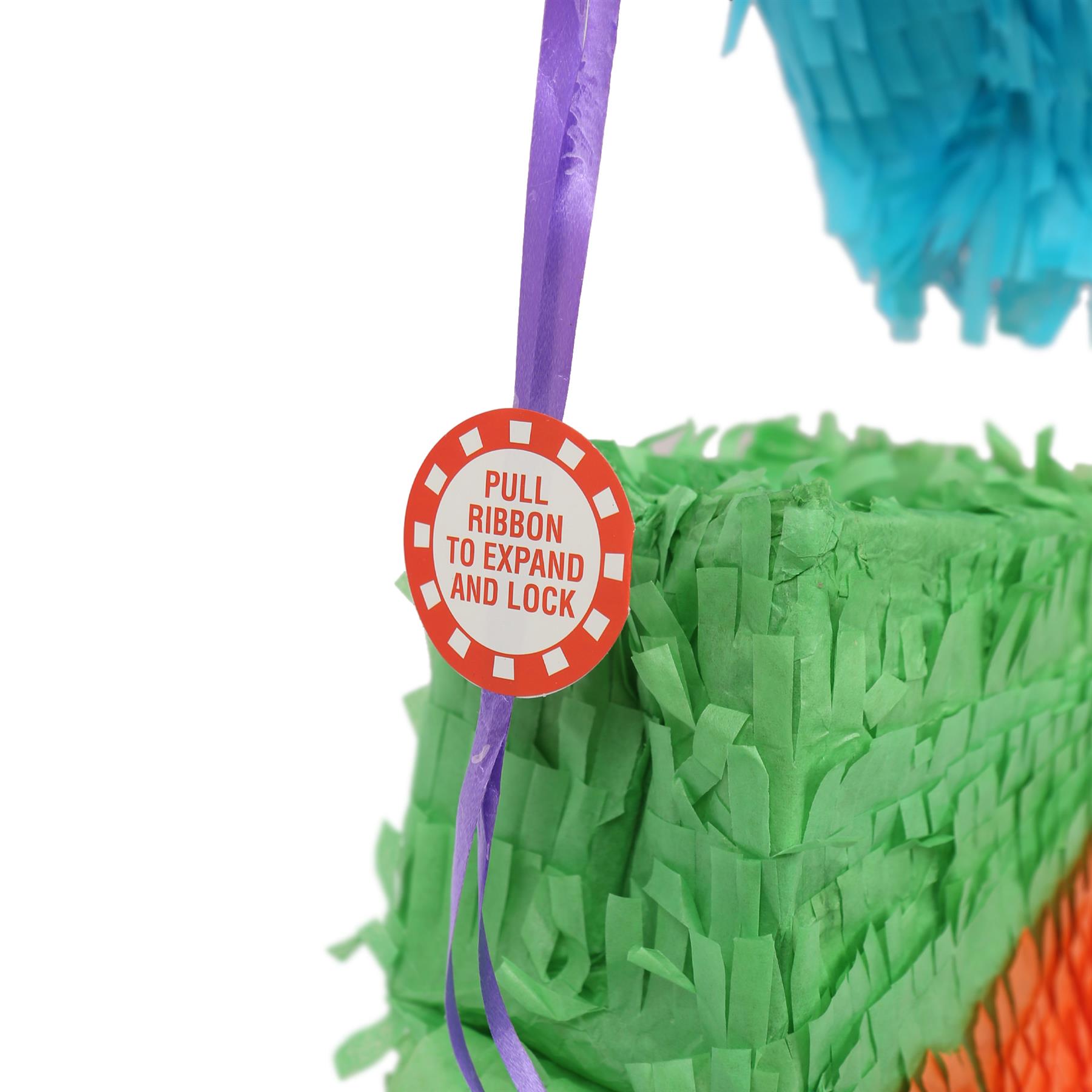 Party Pinatas Set with Stick & Blindfold Pink Stick Birthday Party Game - Picture 139 of 148