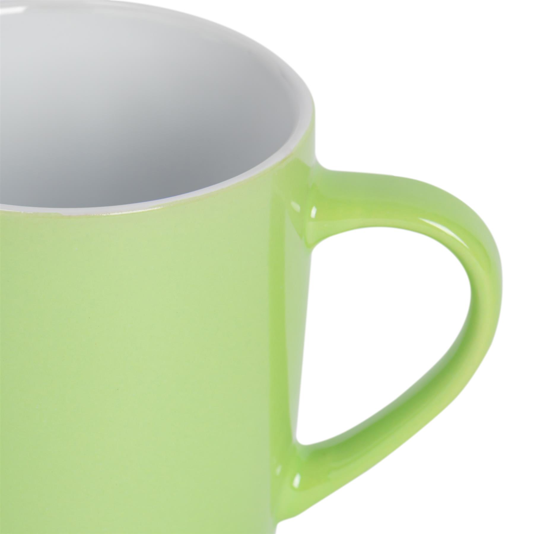 AT farbige Kaffeetassen - 350 ml - 4er Pack - Bild 15 von 53