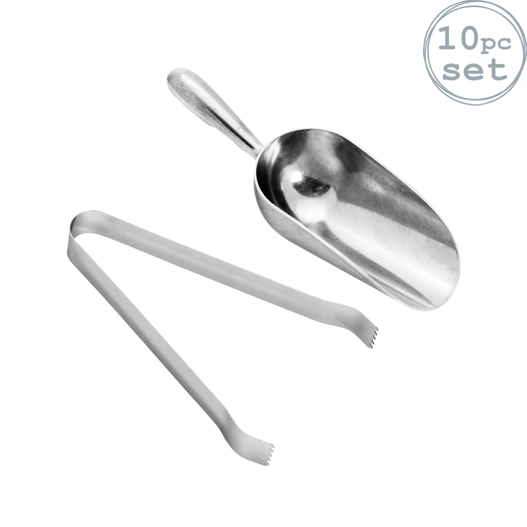 6 Inch Stainless Steel Ice or Sweet Tong Pack of 5