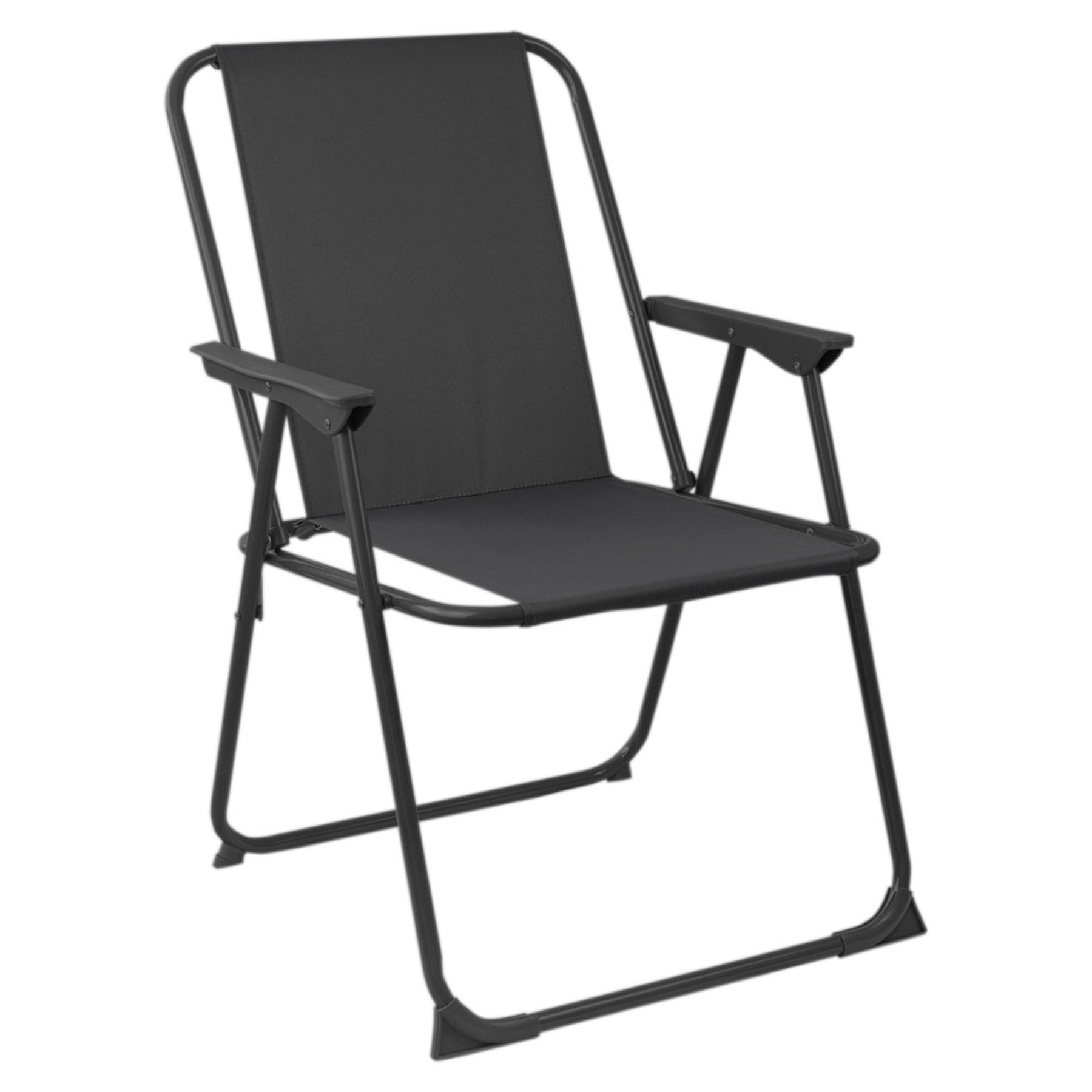 6x Sillas de Playa Plegables de Metal Exterior Camping Picnic Sillón Asiento de Lona - Imagen 7 de 25