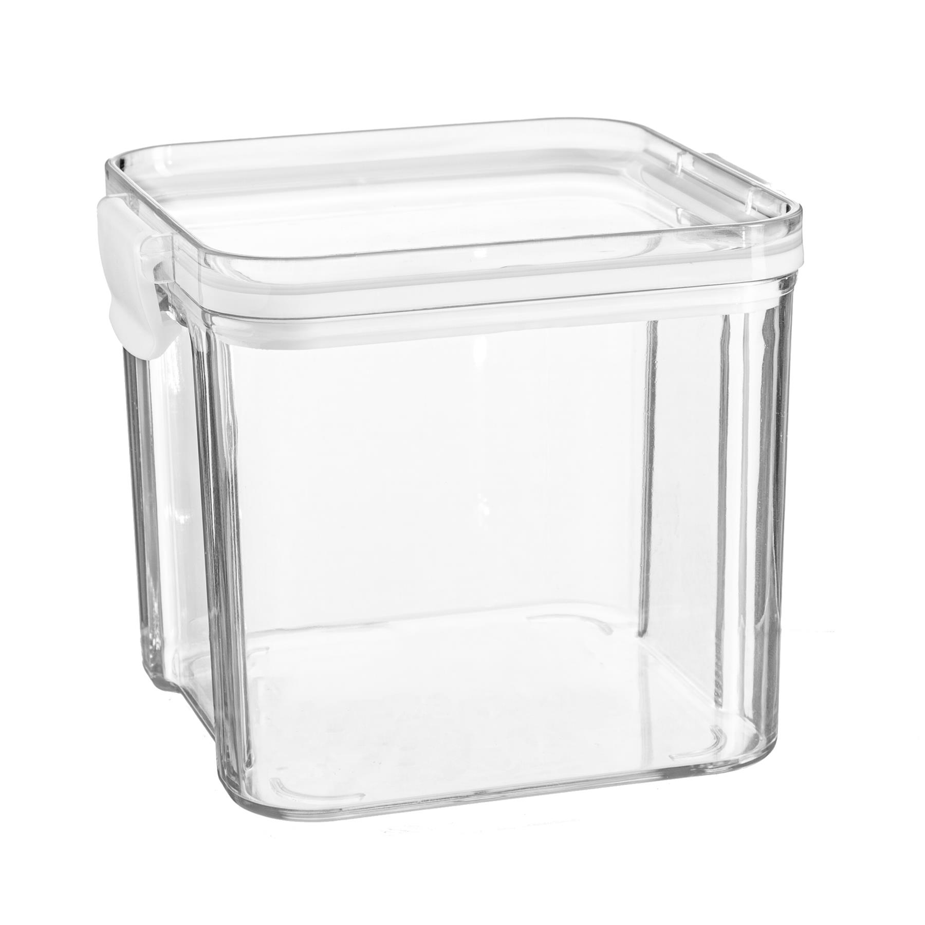 Contenedor de almacenamiento de alimentos organizador de cocina de plástico sin BPA clip hermético 700 ml - Imagen 9 de 13
