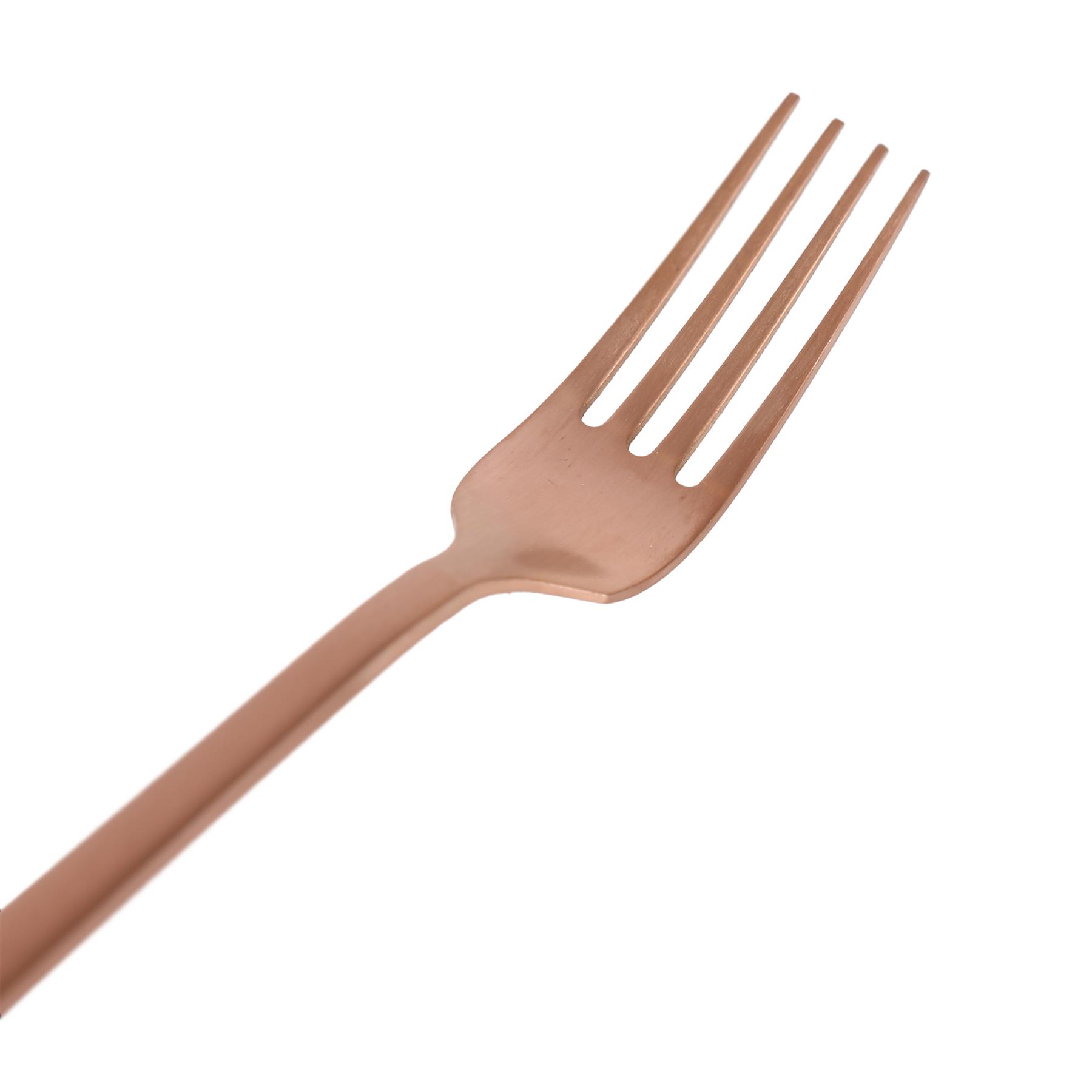 Tenedores de cena de acero inoxidable 19,5 cm duraderos cocina comedor postre juego de cubiertos - Imagen 18 de 38