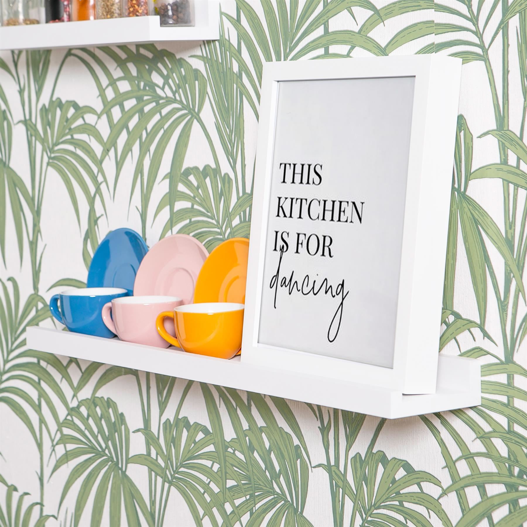 Floating Wall Shelf Picture Ledge Shelves Wall Bookshelf Storage Display 57cm - Picture 11 of 15