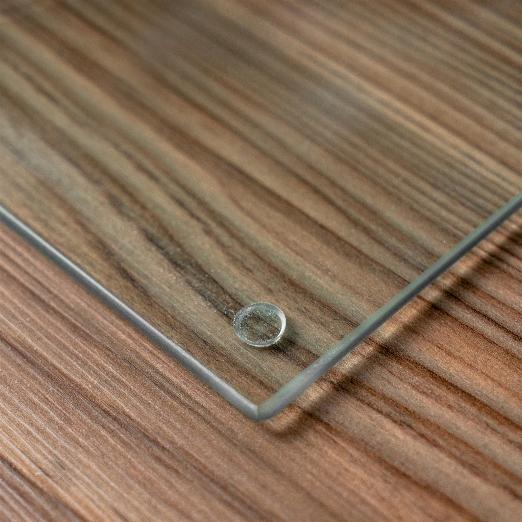 1x Glass Chopping Board Kitchen Cutting Worktop Saver 30cm x 20cm - Picture 21 of 30