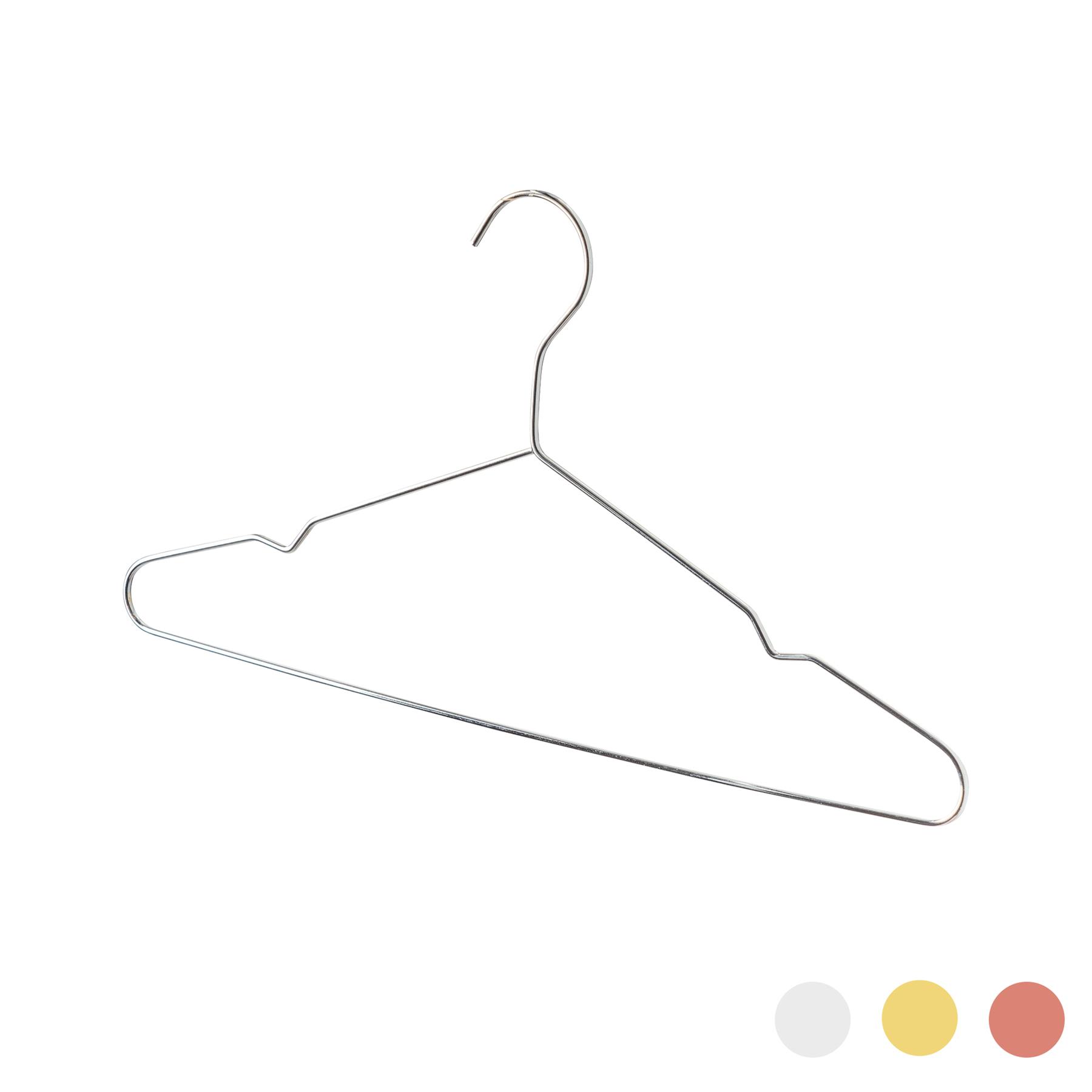 Details about 1 Metal Wire Coat Hanger Clothes Suit Trouser Hangers Bar Notches Chrome Details about 1 Metal Wire Coat Hanger Clothes Suit Trouser Hangers Bar Notches Chrome