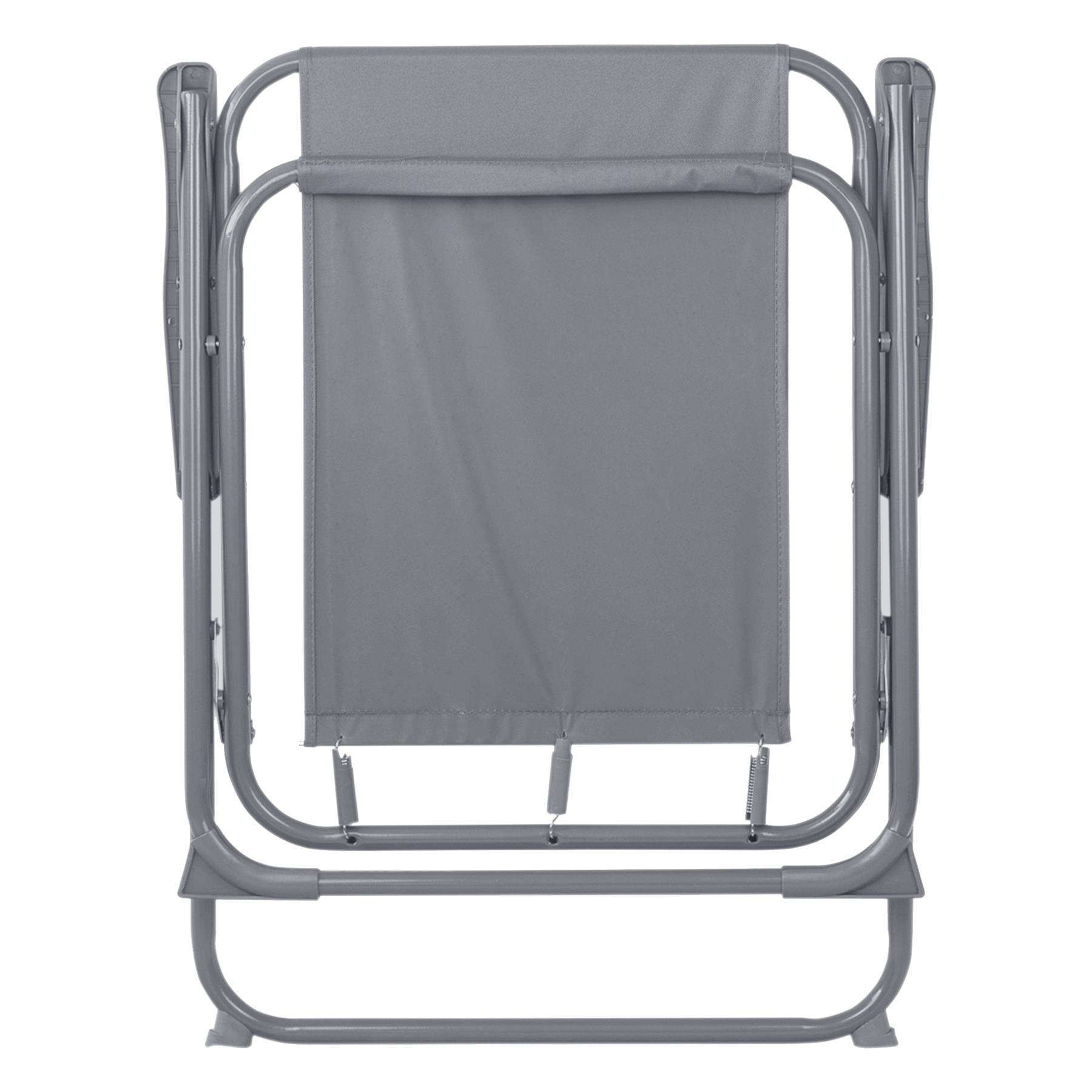 6x Sillas de Playa Plegables de Metal Exterior Camping Picnic Sillón Asiento de Lona - Imagen 20 de 25