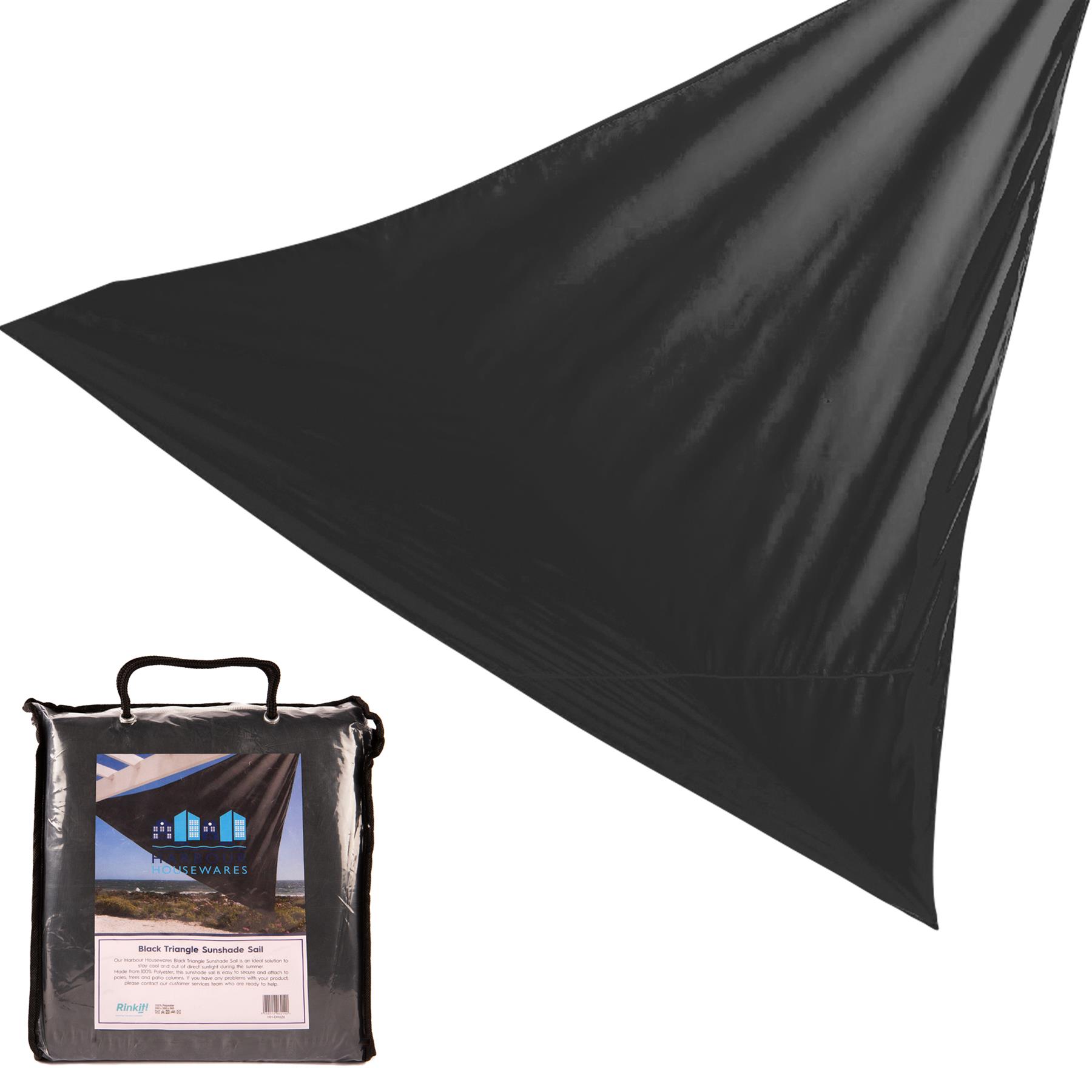 Sun Shade Sail Canopy Garden Patio Awning 98% UV Block Sunscreen Outdoor Screen - Picture 4 of 10