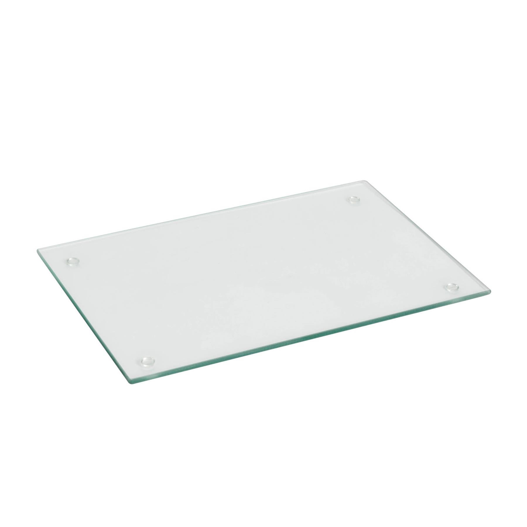 1x Glass Chopping Board Kitchen Cutting Worktop Saver 30cm x 20cm - Picture 19 of 30