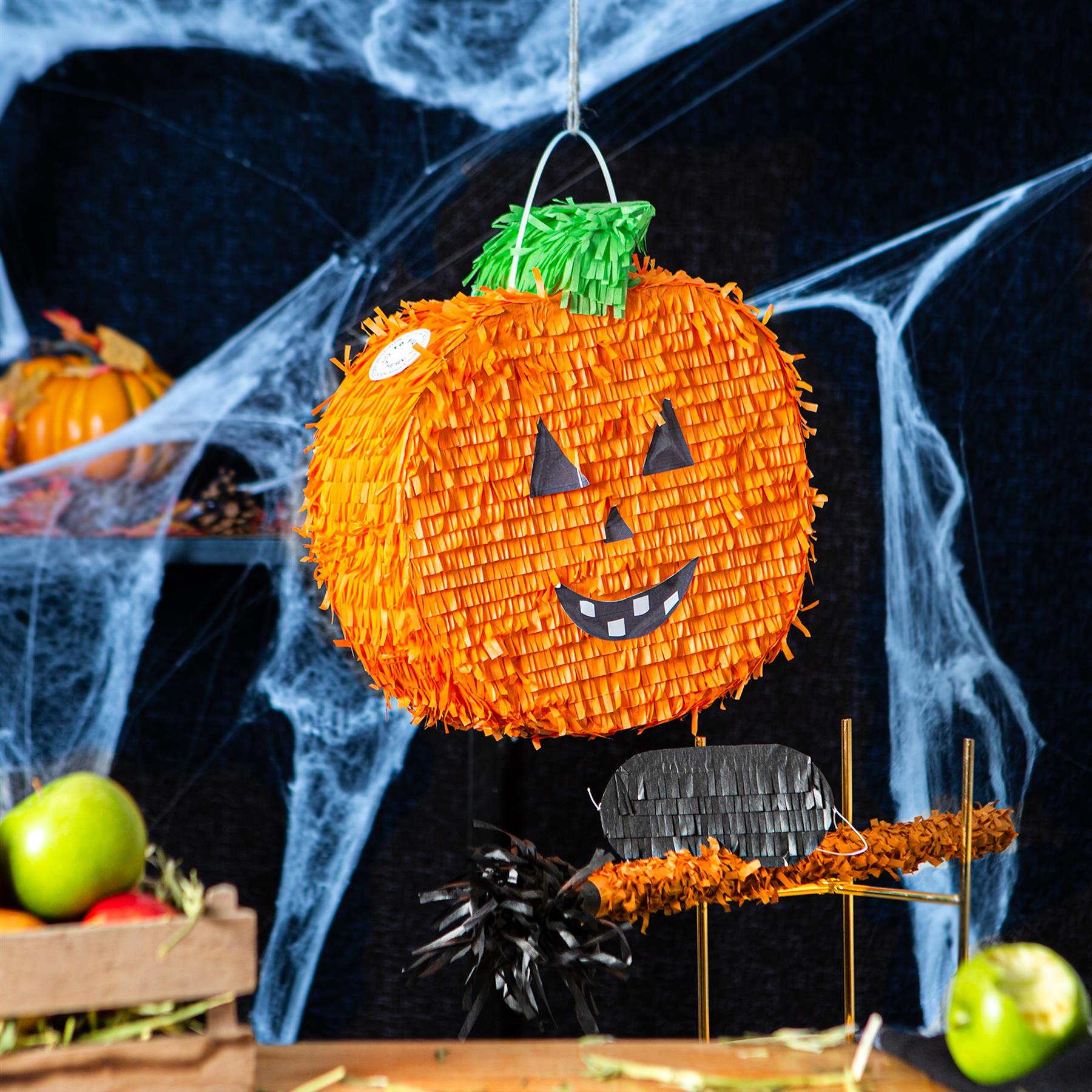 Halloween Cartone Pinata Bastone e Benda Set Dolcetti o Trattamenti Bambini Festa - Foto 23 di 24