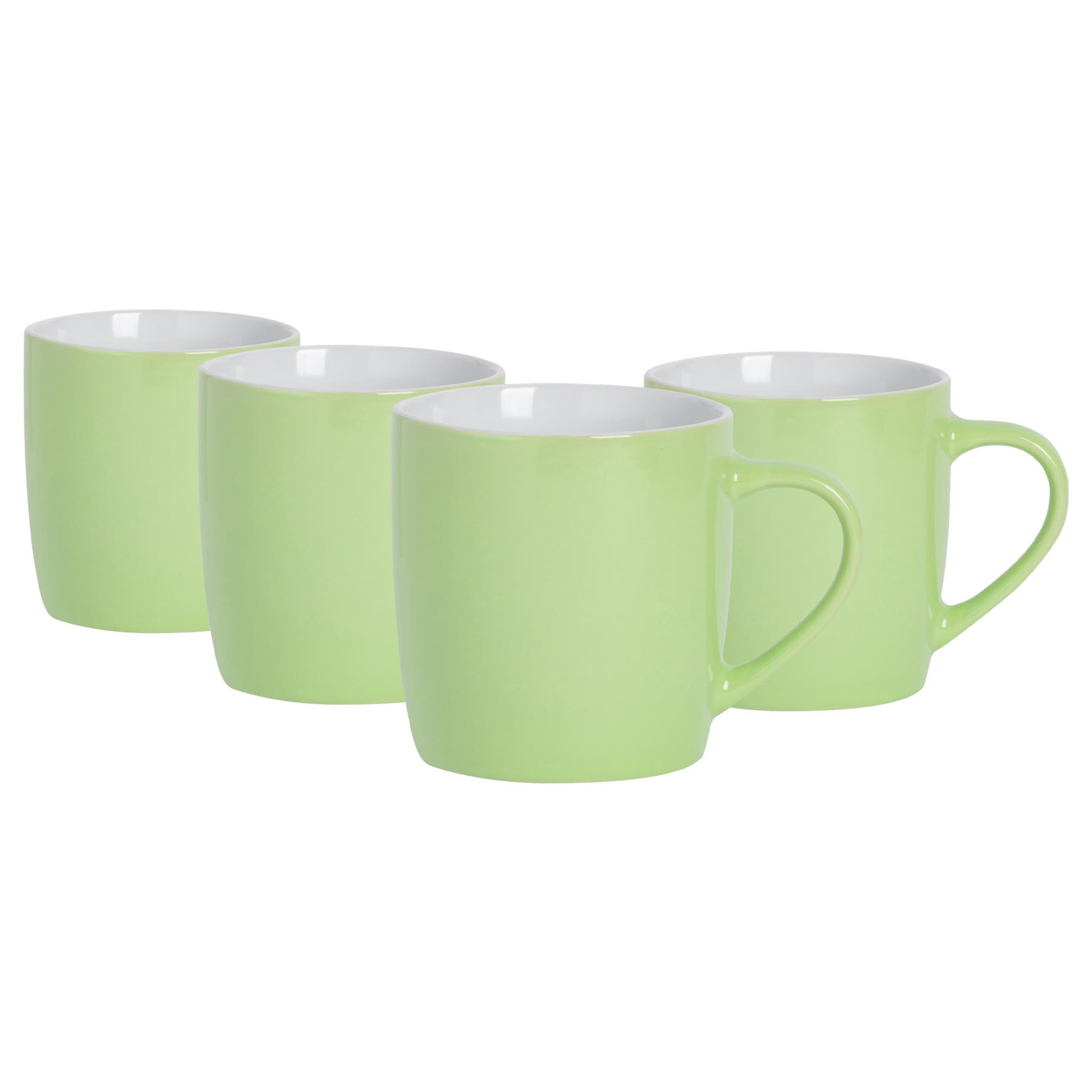 AT farbige Kaffeetassen - 350 ml - 4er Pack - Bild 14 von 53