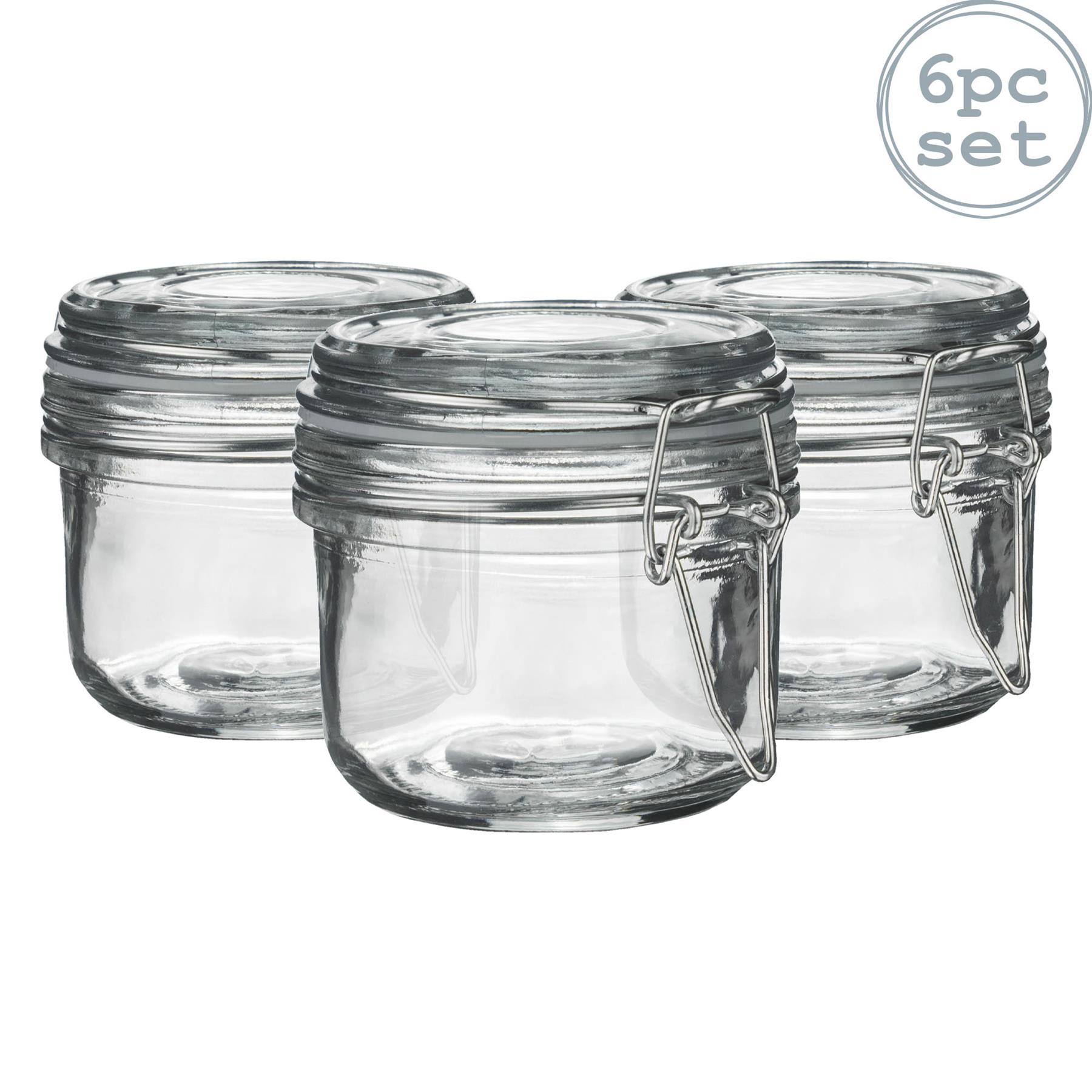Pot De Conservation Hermétique En Verre 2 Litres - Couvercle Clip Top Argon Tableware
