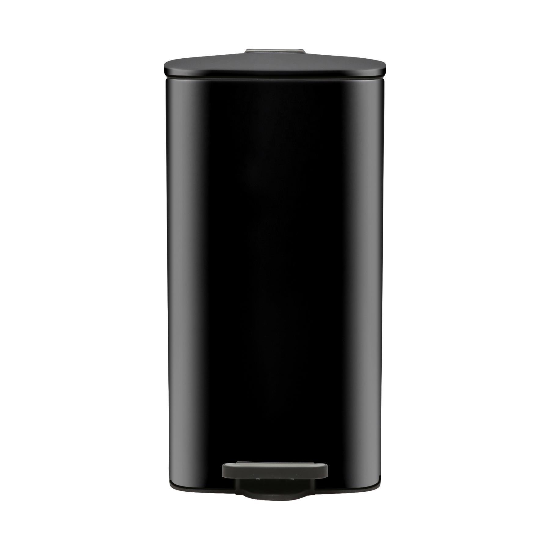 1x 30L Square Stainless Steel Kitchen Pedal Bin Modern Rubbish Waste Dustbin - Picture 11 of 33