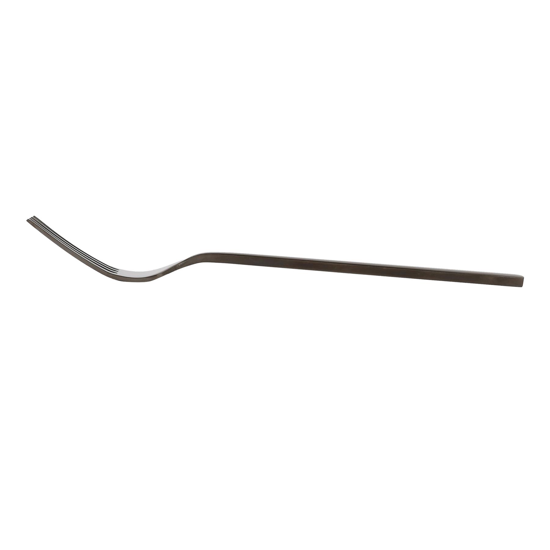 Tenedores de cena de acero inoxidable 19,5 cm duraderos cocina comedor postre juego de cubiertos - Imagen 8 de 38
