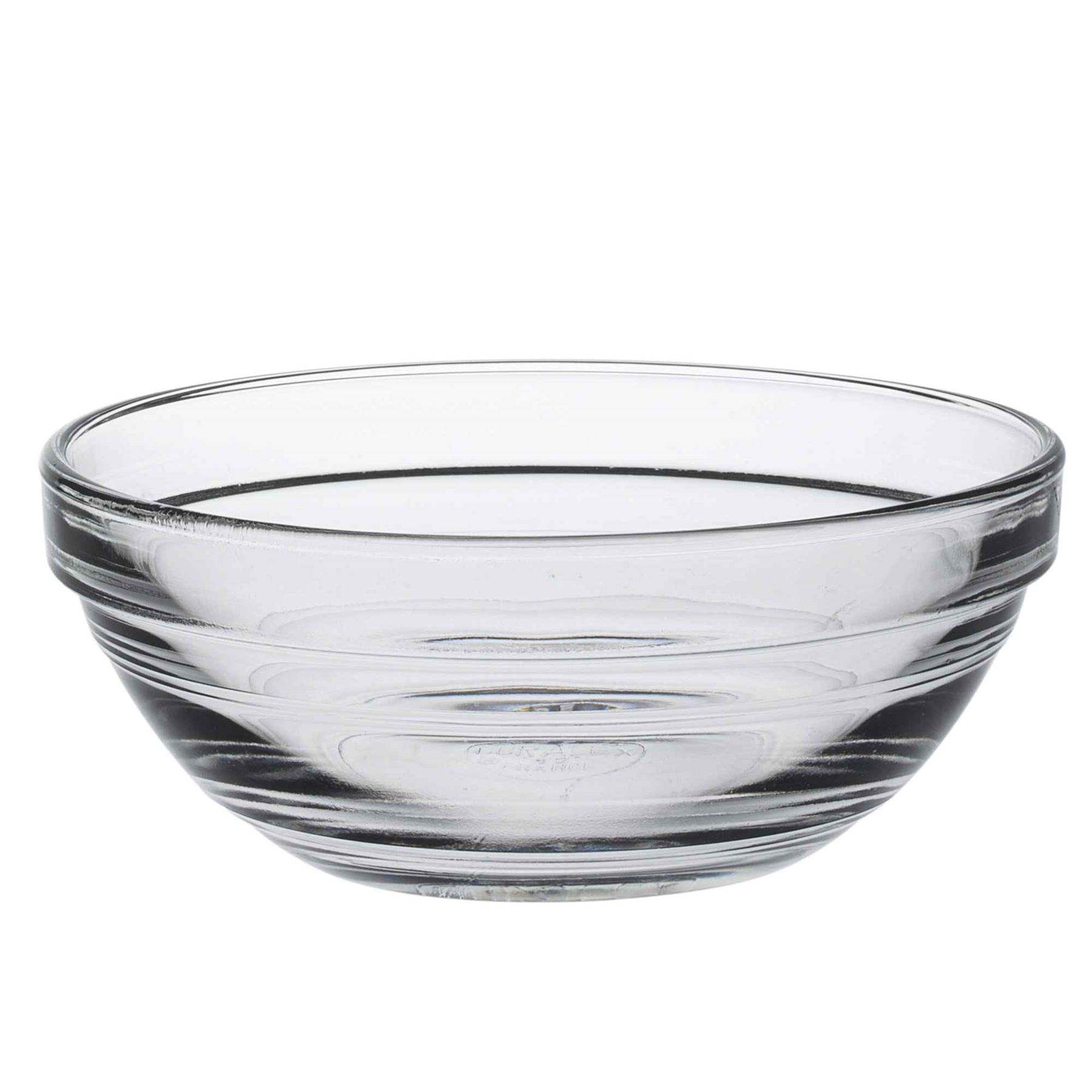 Duralex Lys Glass Stacking Bowls Kitchen Serving Mixing 10.5cm (4") x6