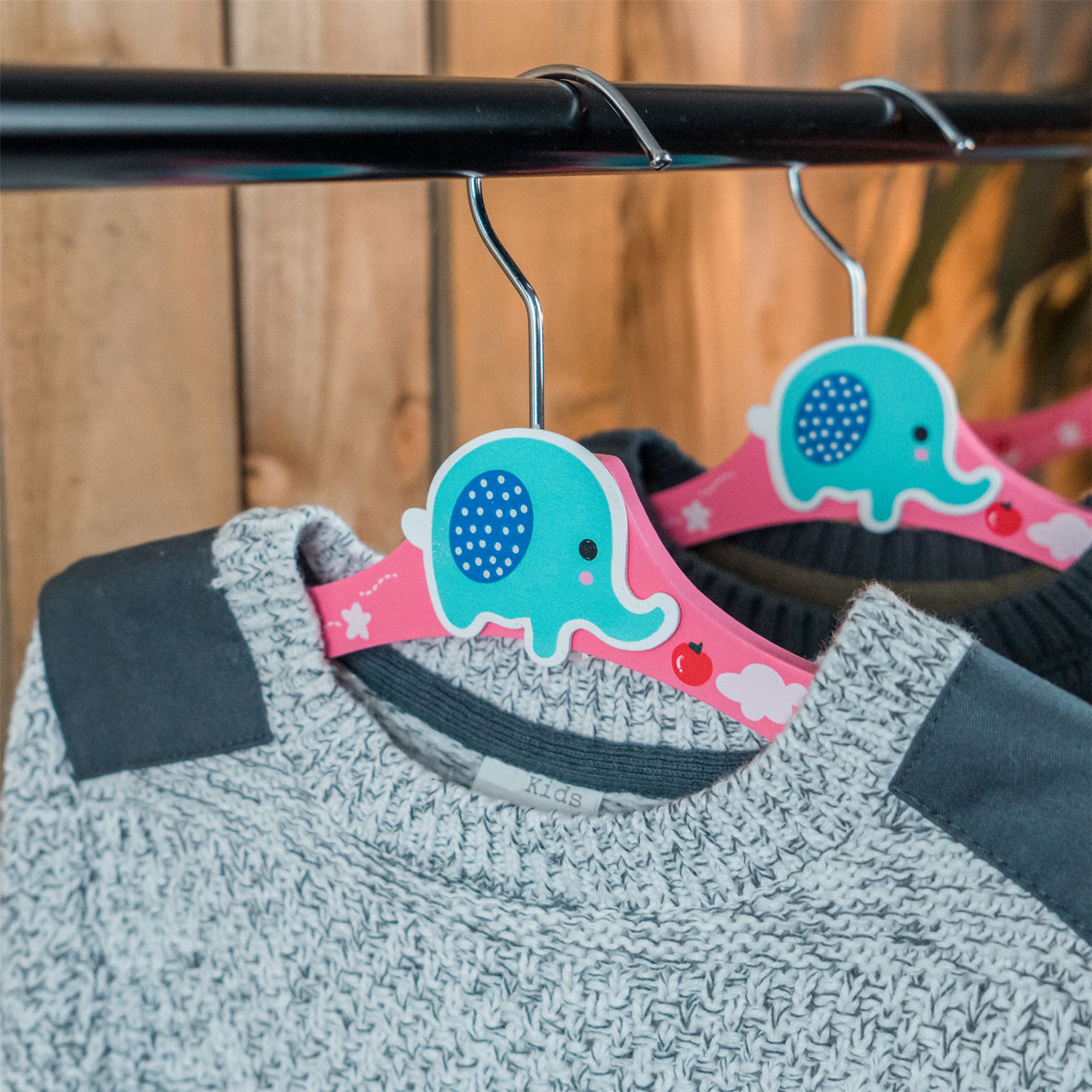 Colorful Baby Clothes Hangers