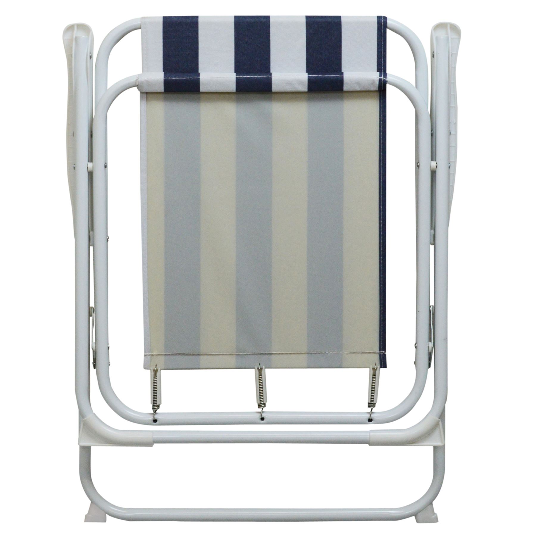 6x Sillas de Playa Plegables de Metal Exterior Camping Picnic Sillón Asiento de Lona - Imagen 11 de 25