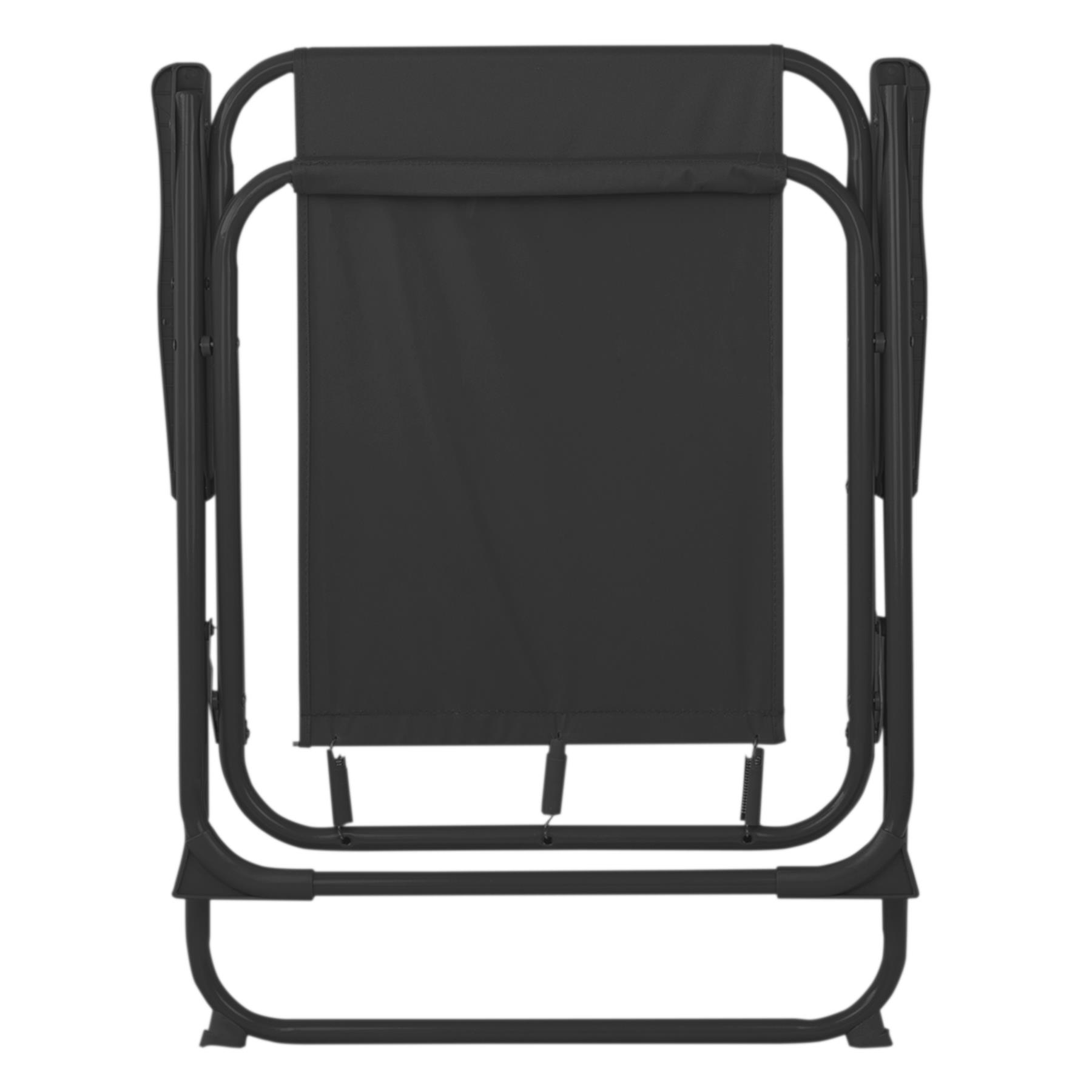 6x Sillas de Playa Plegables de Metal Exterior Camping Picnic Sillón Asiento de Lona - Imagen 6 de 25