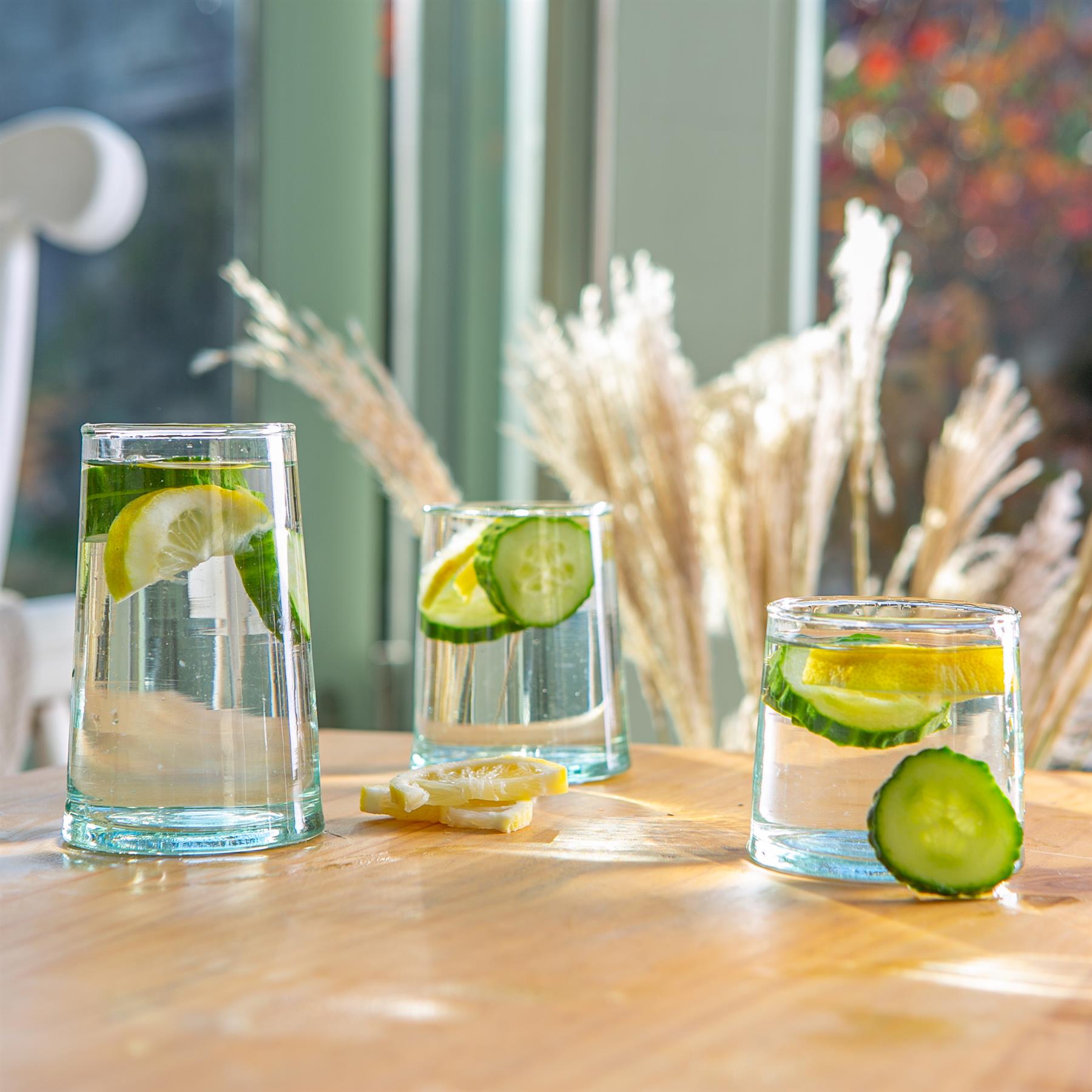 18 teiliges Merzouga Recyclingglas Set Longdrinkgläser Whiskybecher - Bild 9 von 15