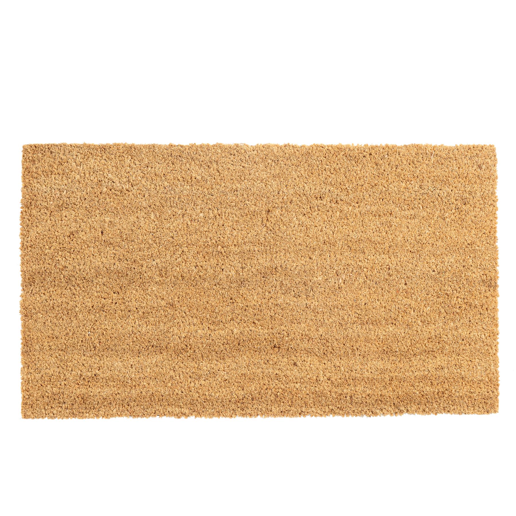 Door Mat Doormats Non Slip Natural Coir Indoor Outdoor Home