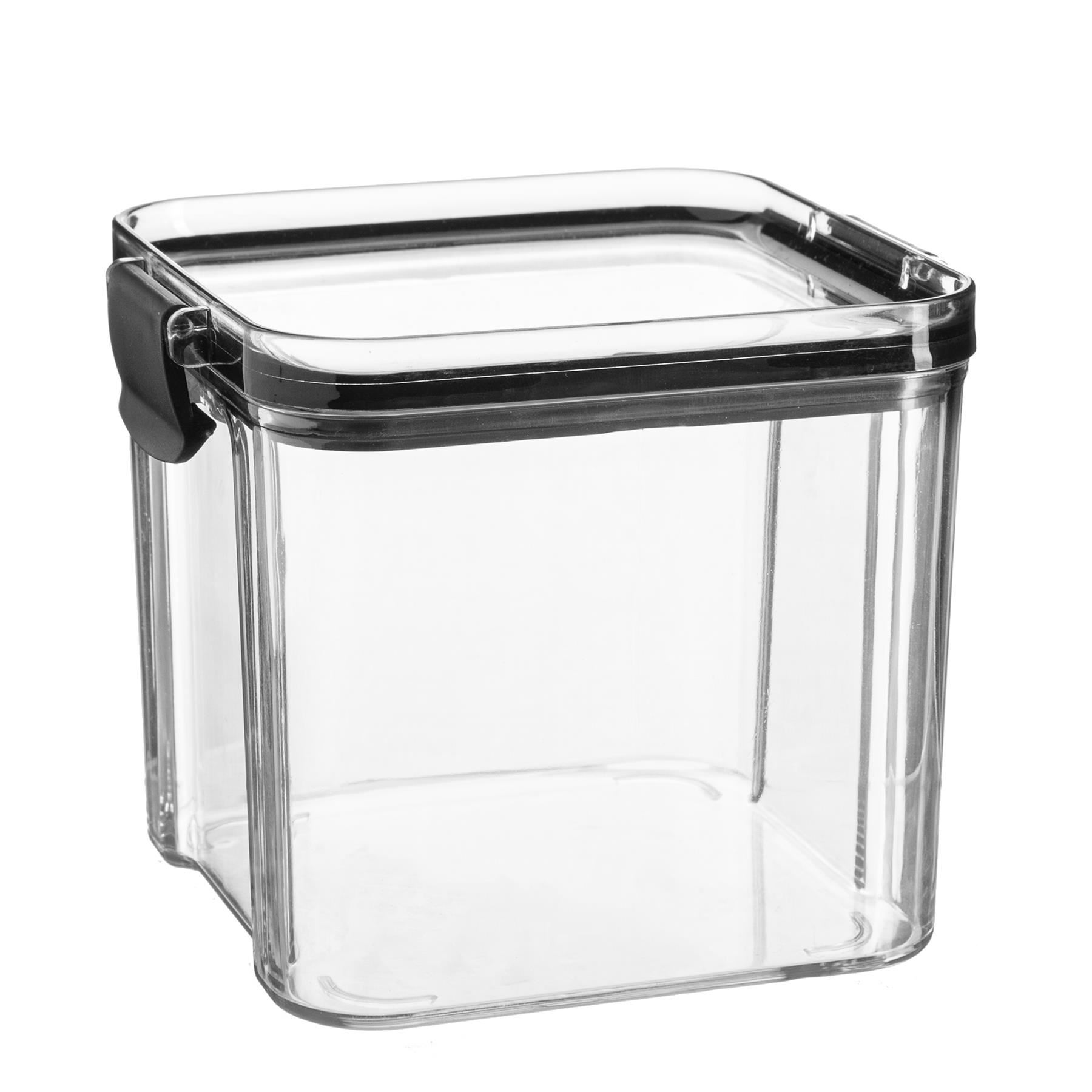 Contenedor de almacenamiento de alimentos organizador de cocina de plástico sin BPA clip hermético 700 ml - Imagen 4 de 13