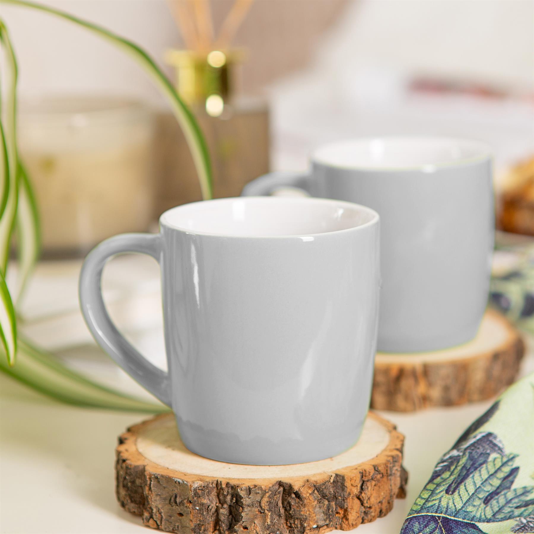 AT farbige Kaffeetassen - 350 ml - 4er Pack - Bild 23 von 53