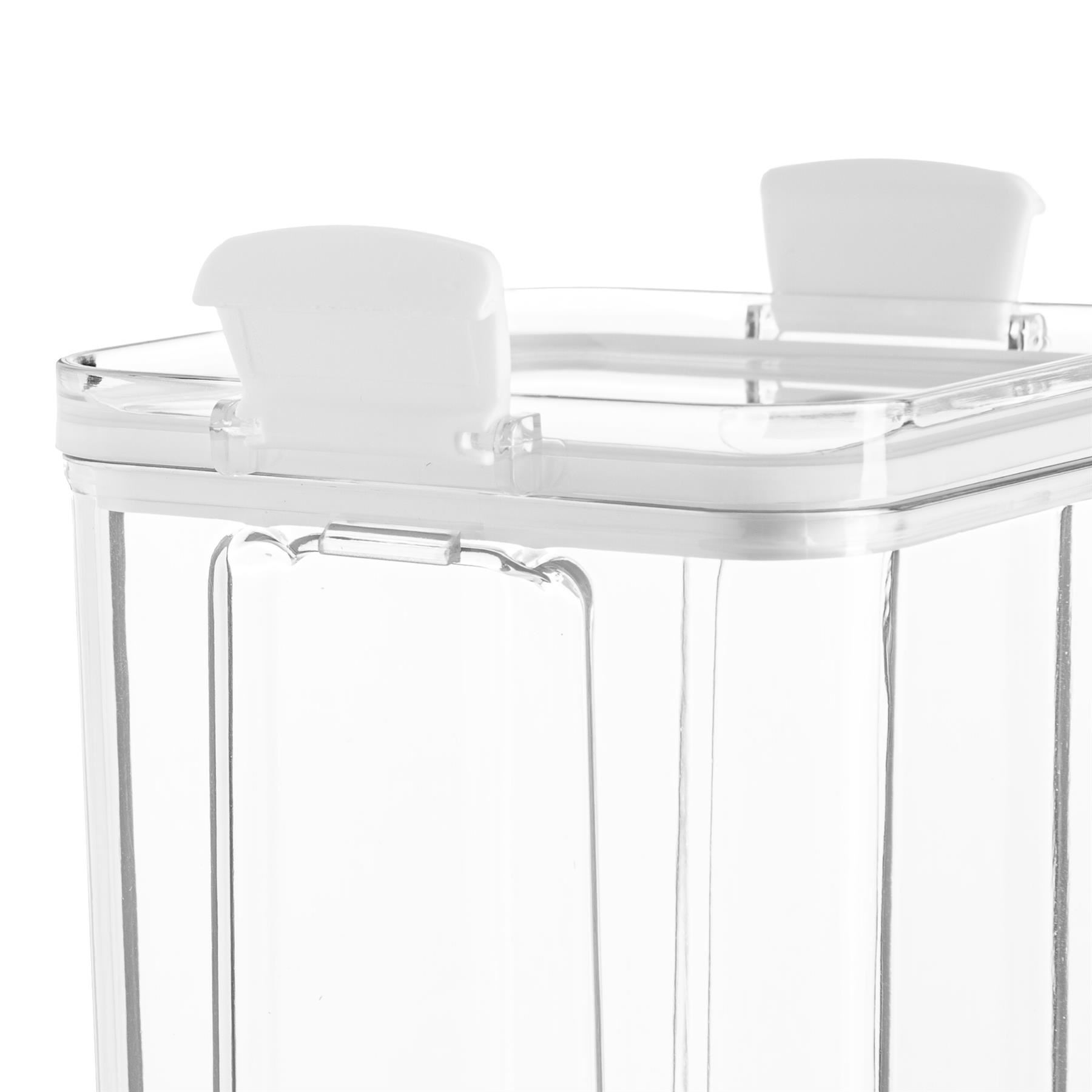 Contenedor de almacenamiento de alimentos organizador de cocina de plástico sin BPA clip hermético 700 ml - Imagen 11 de 13