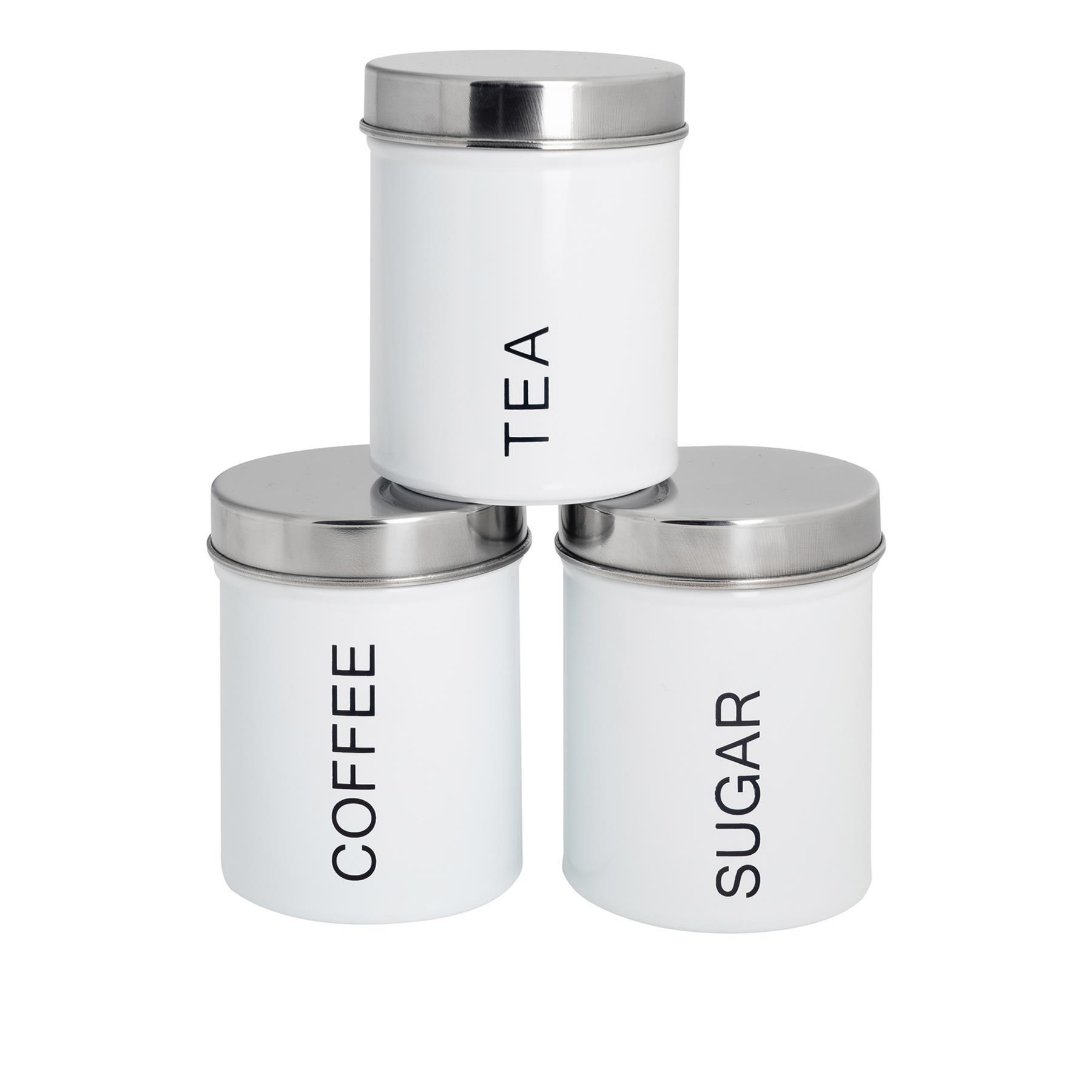 Juego de frascos redondos de metal para cocina té café azúcar cocina almacenamiento carrito frascos - Imagen 17 de 20